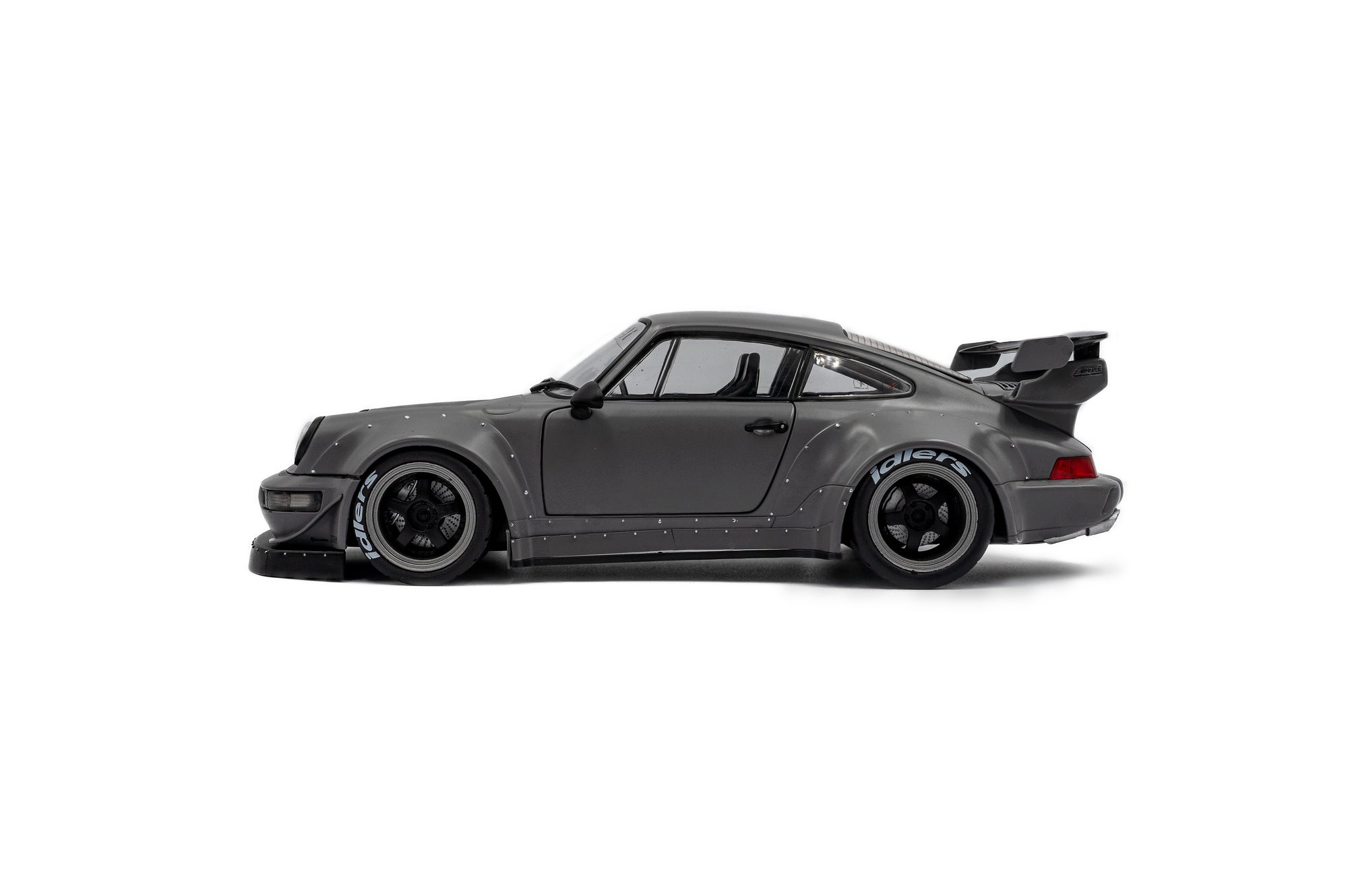 Solido 1:18 Diecast - 2024 Porsche 911 (964) RWB Body Kit with Nakai Figure, Nardo Grey - S1807517