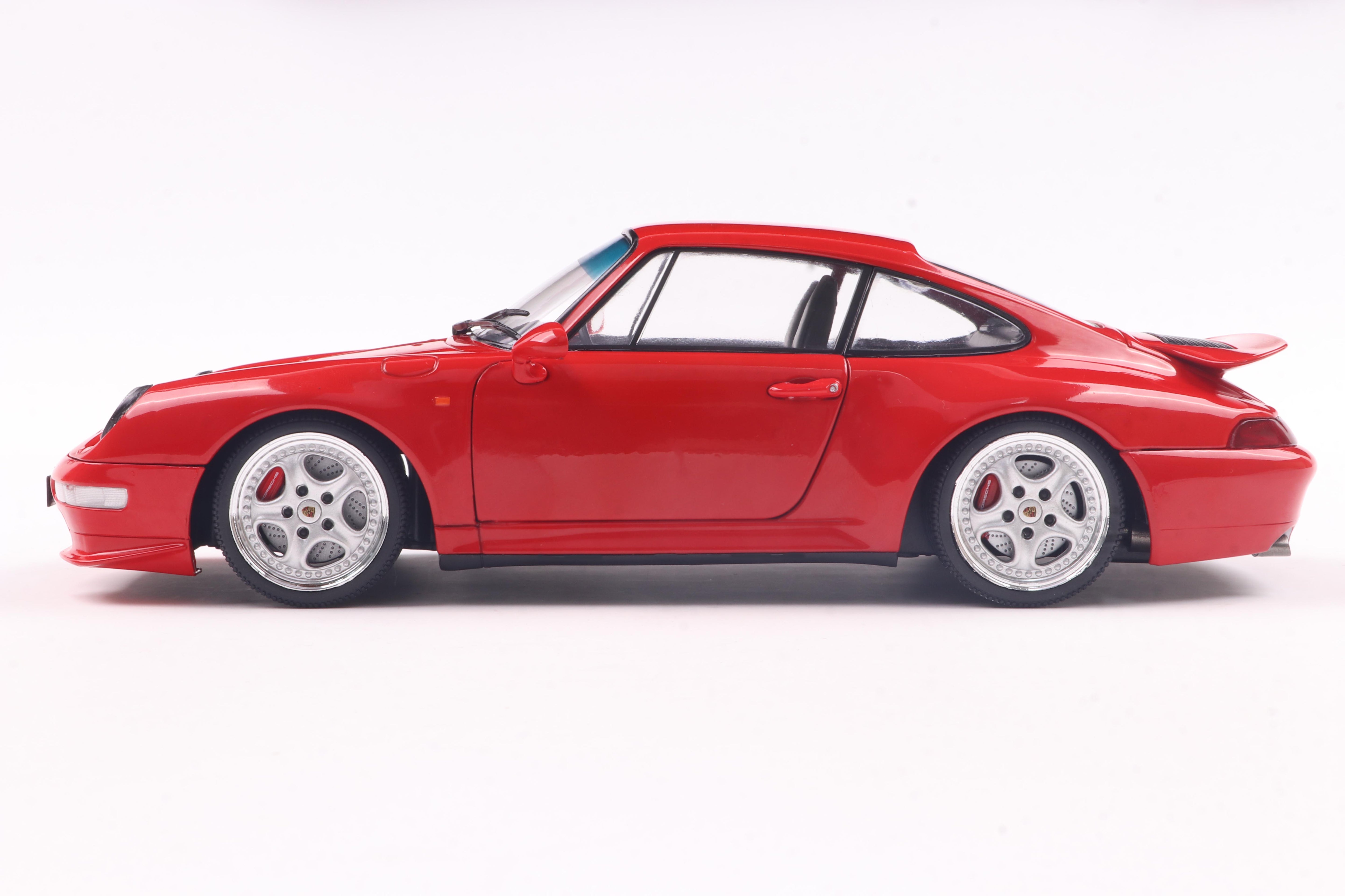 Solido 1:18 Diecast - 1997 Porsche 911 (933) Carrera RS Coupe - Red - S1810104