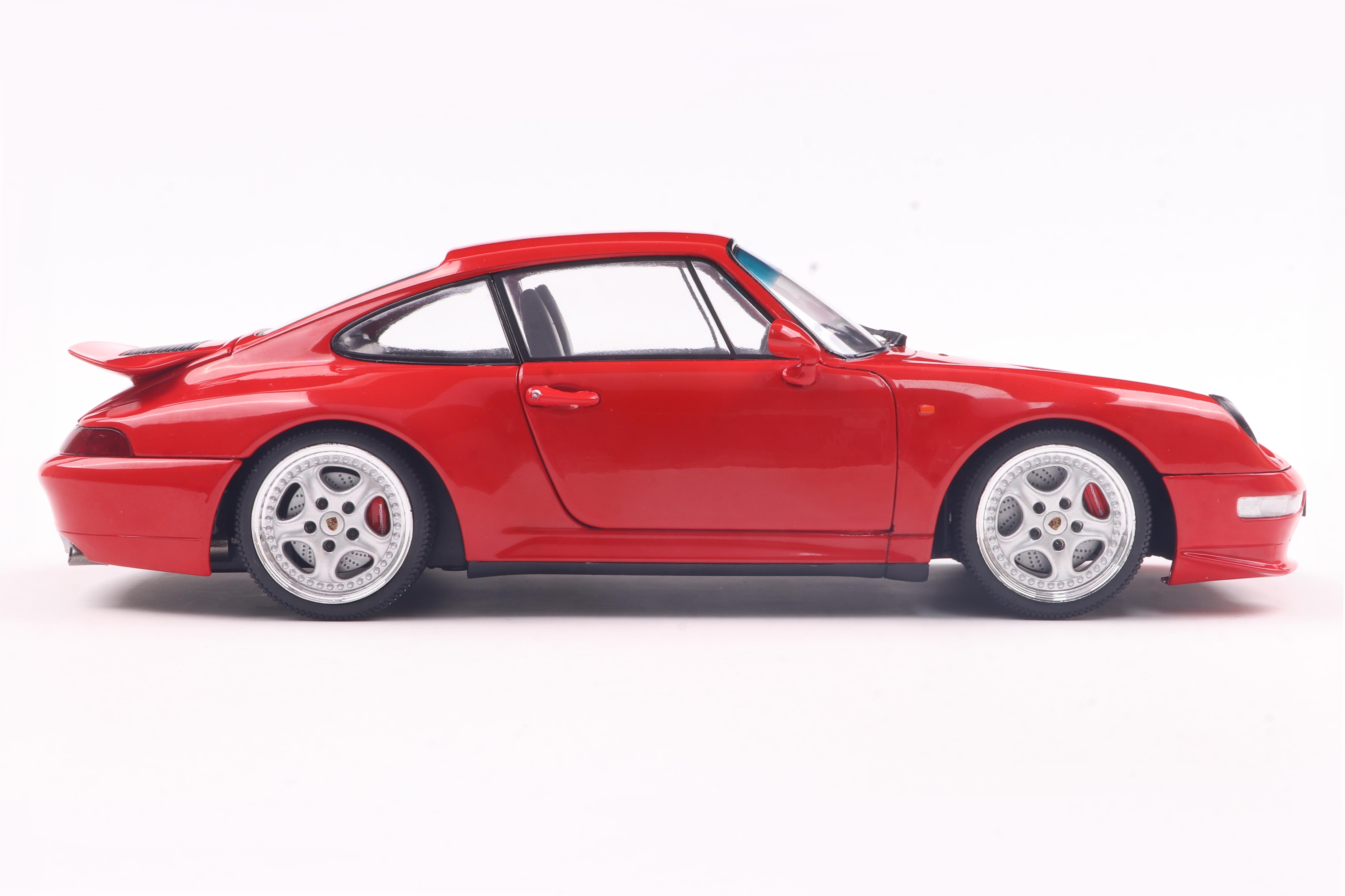 Solido 1:18 Diecast - 1997 Porsche 911 (933) Carrera RS Coupe - Red - S1810104