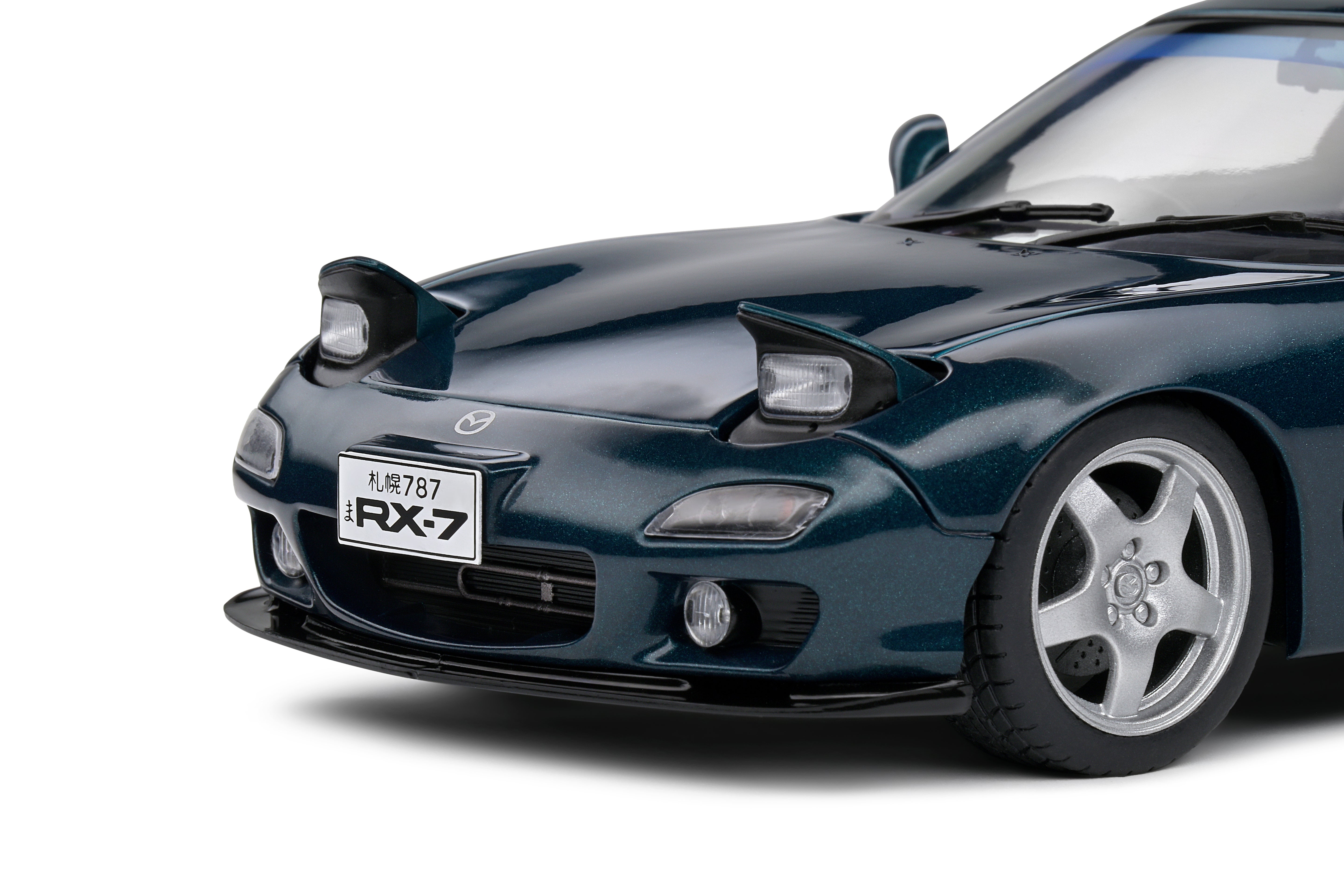 SOLIDO 1:18 Scale Diecast Model Car - 1994 Mazda RX7 FD RS, Blue Mica - S1810601