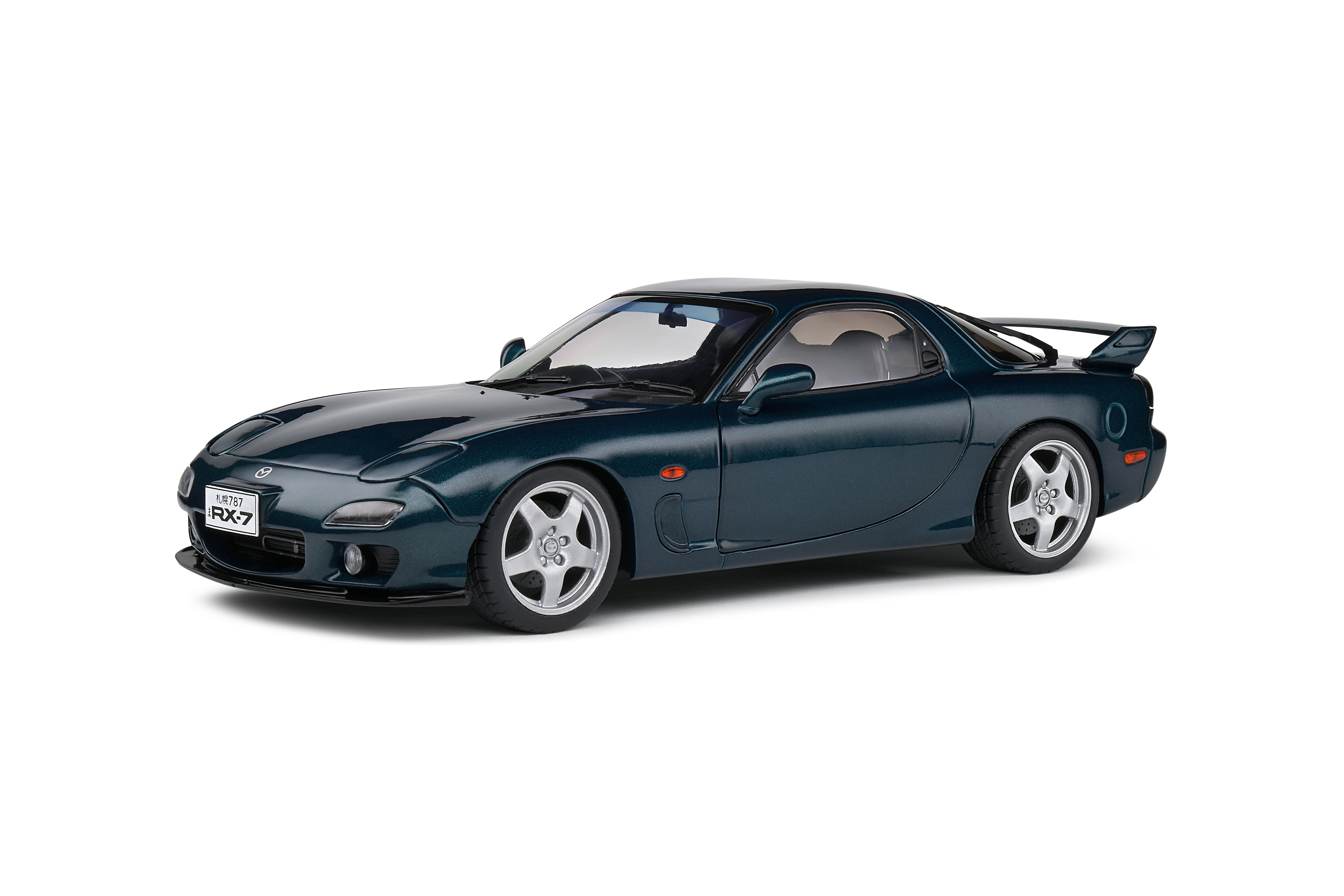 SOLIDO 1:18 Scale Diecast Model Car - 1994 Mazda RX7 FD RS, Blue Mica - S1810601