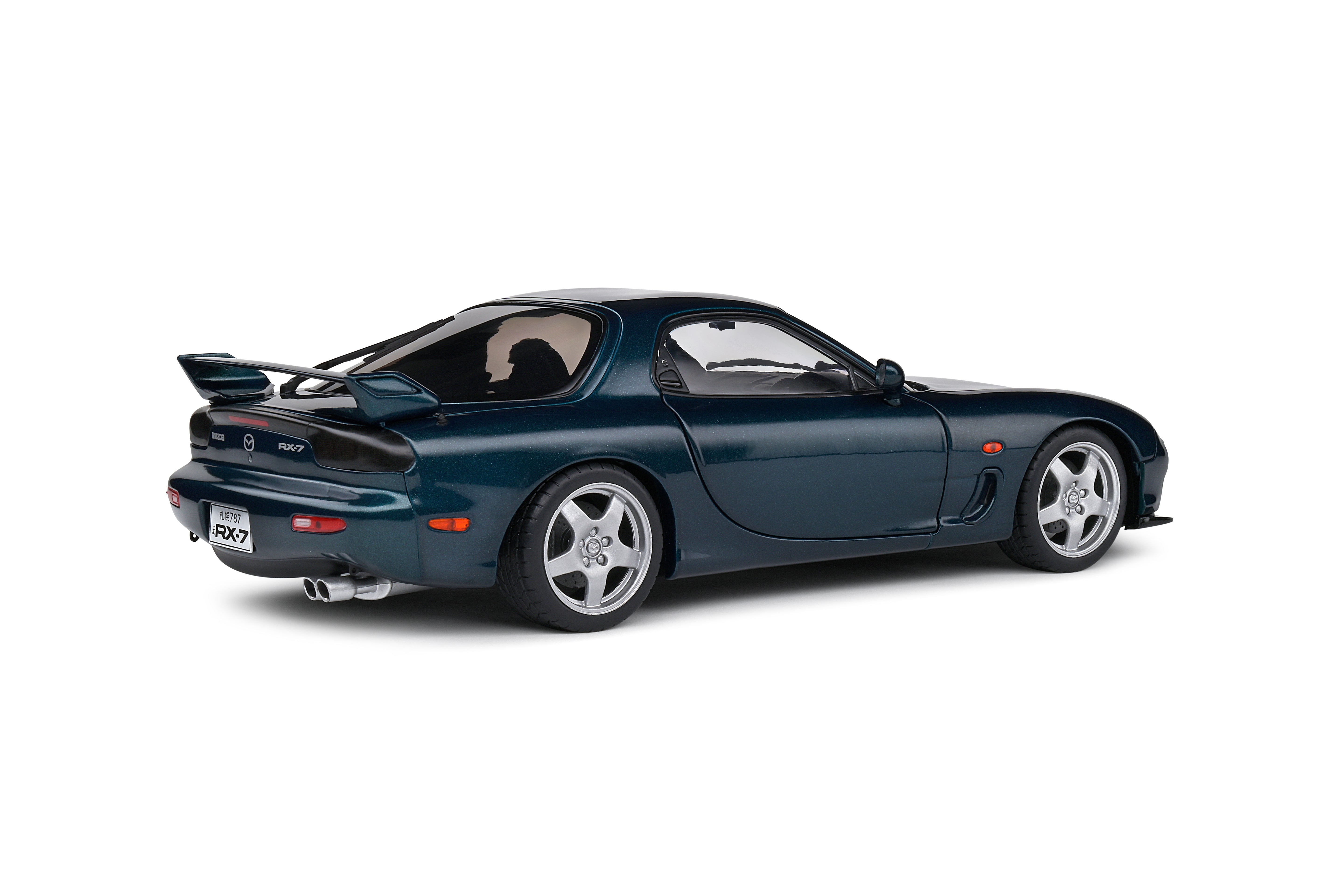 SOLIDO 1:18 Scale Diecast Model Car - 1994 Mazda RX7 FD RS, Blue Mica - S1810601