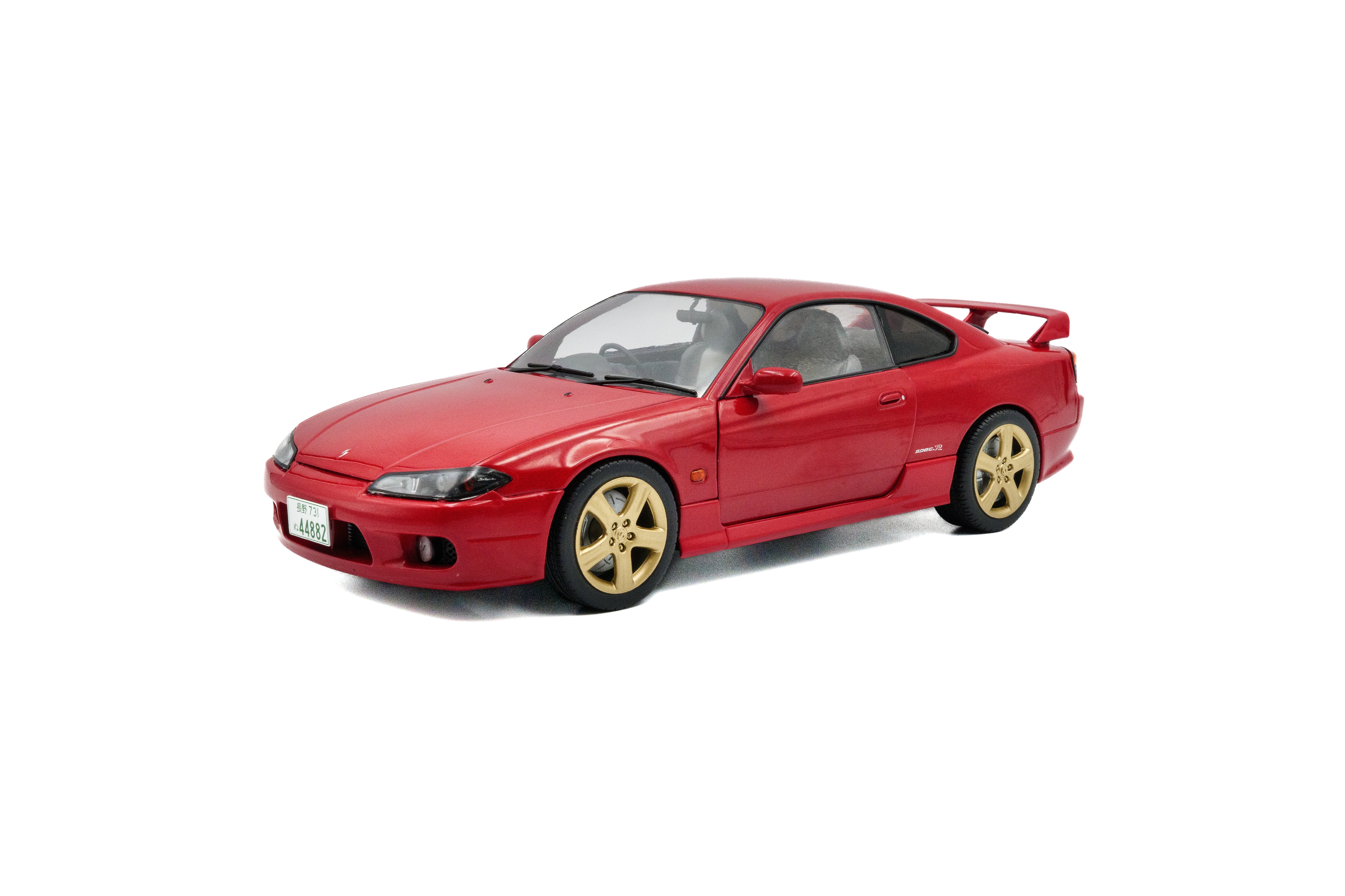 Solido 1:18 Diecast - 1999 Nissan Silvia S15 Spec-R Aero, Flame Red - S1812202