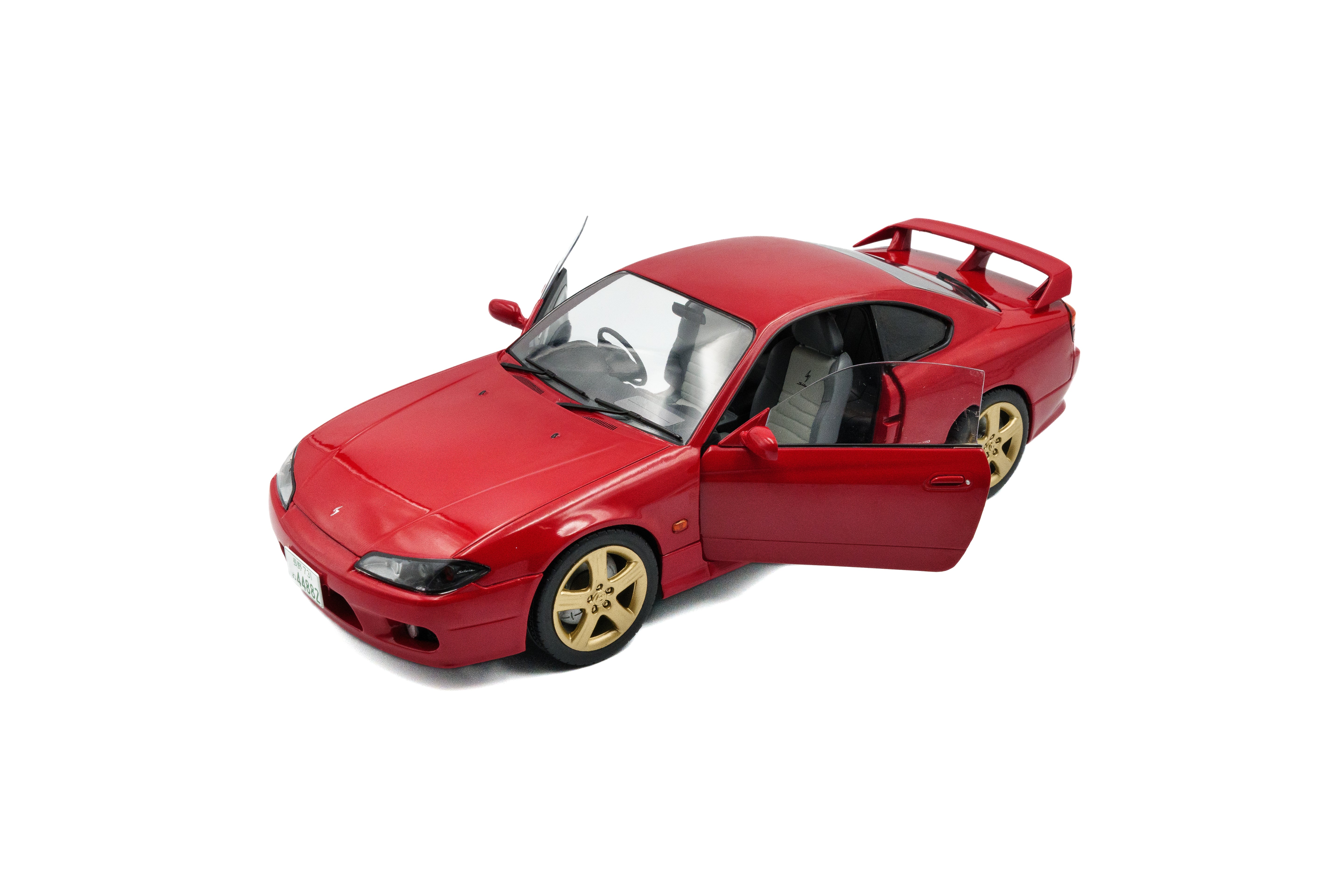 Solido 1:18 Diecast - 1999 Nissan Silvia S15 Spec-R Aero, Flame Red - S1812202