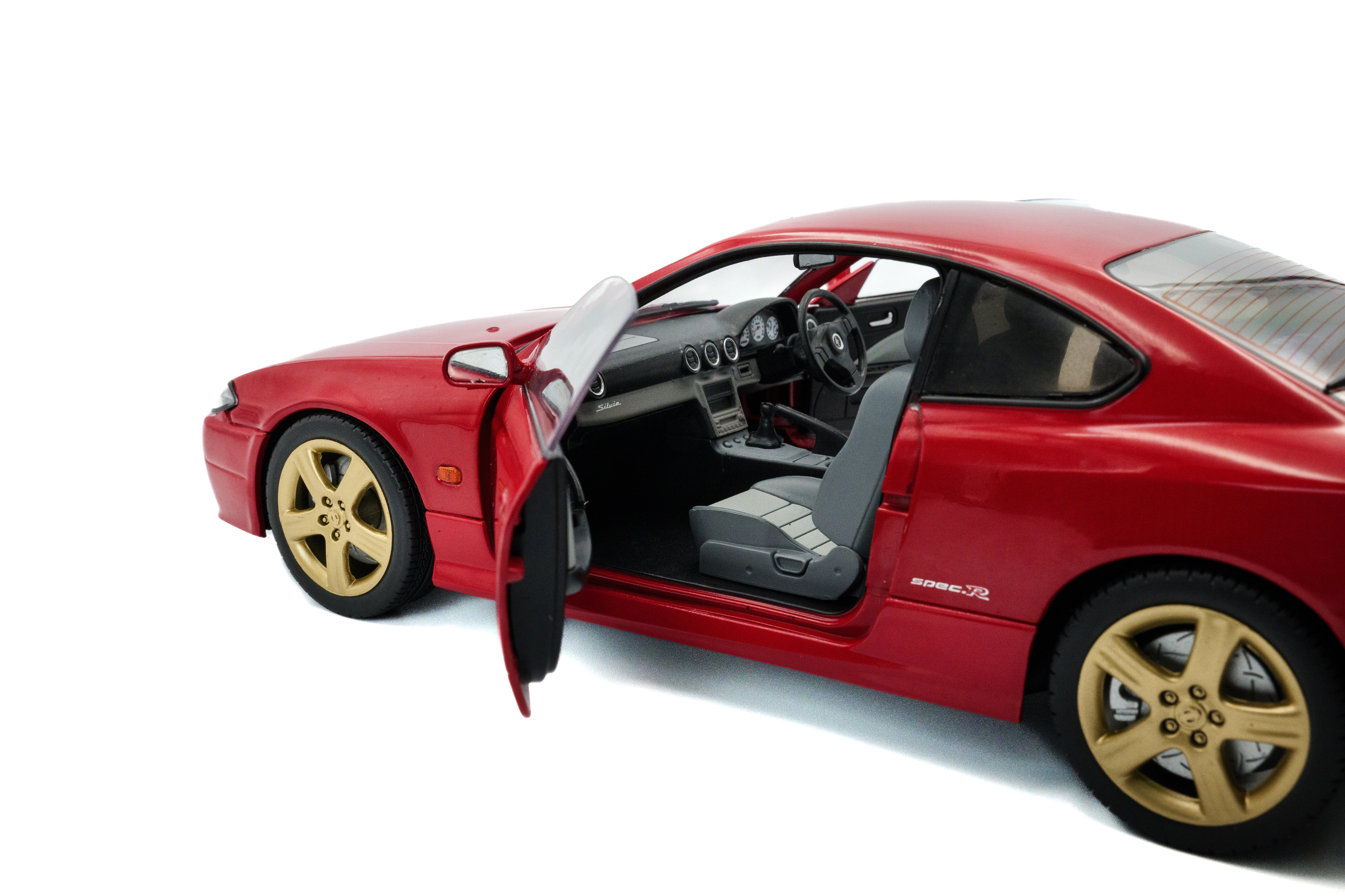 Solido 1:18 Diecast - 1999 Nissan Silvia S15 Spec-R Aero, Flame Red - S1812202