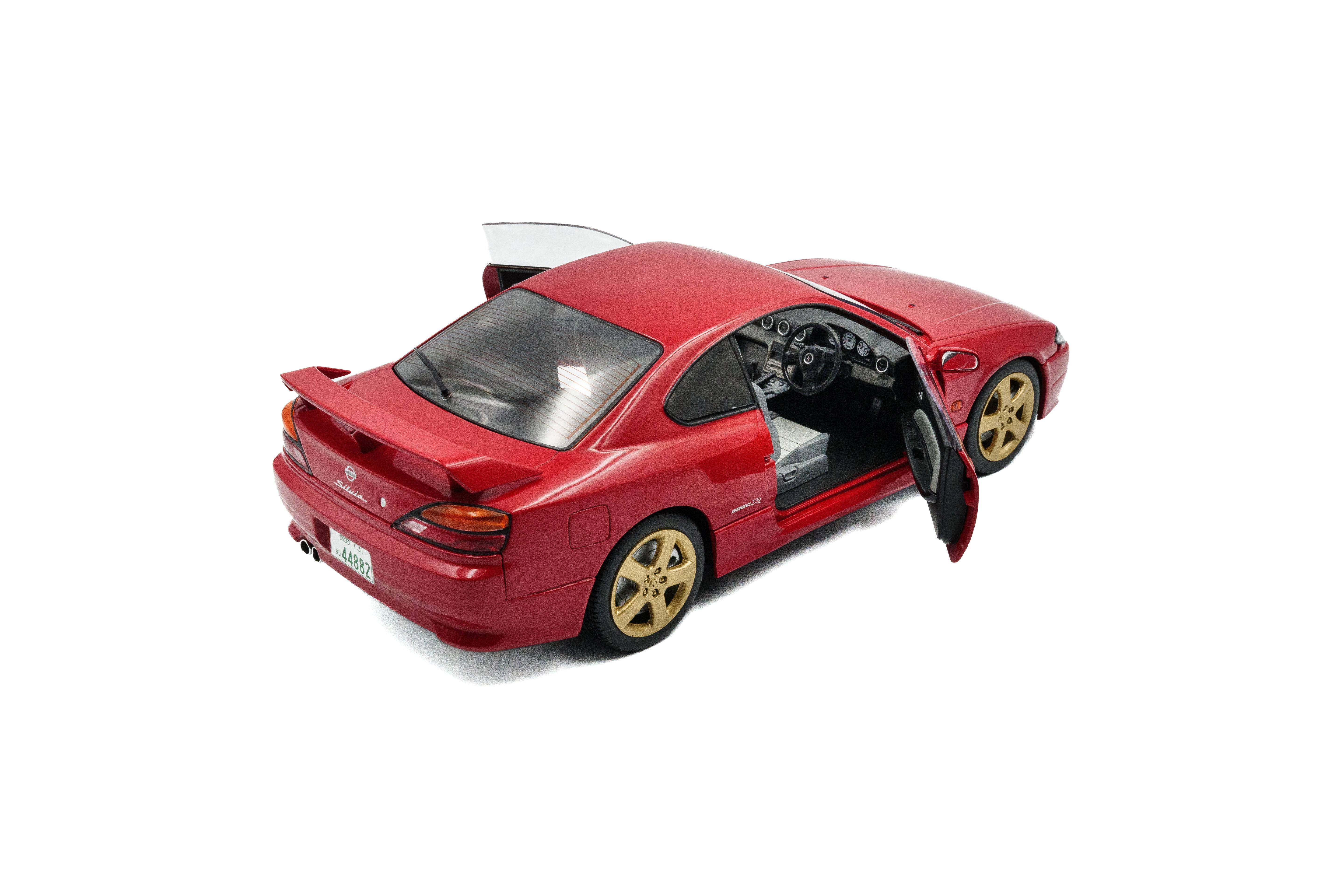 Solido 1:18 Diecast - 1999 Nissan Silvia S15 Spec-R Aero, Flame Red - S1812202