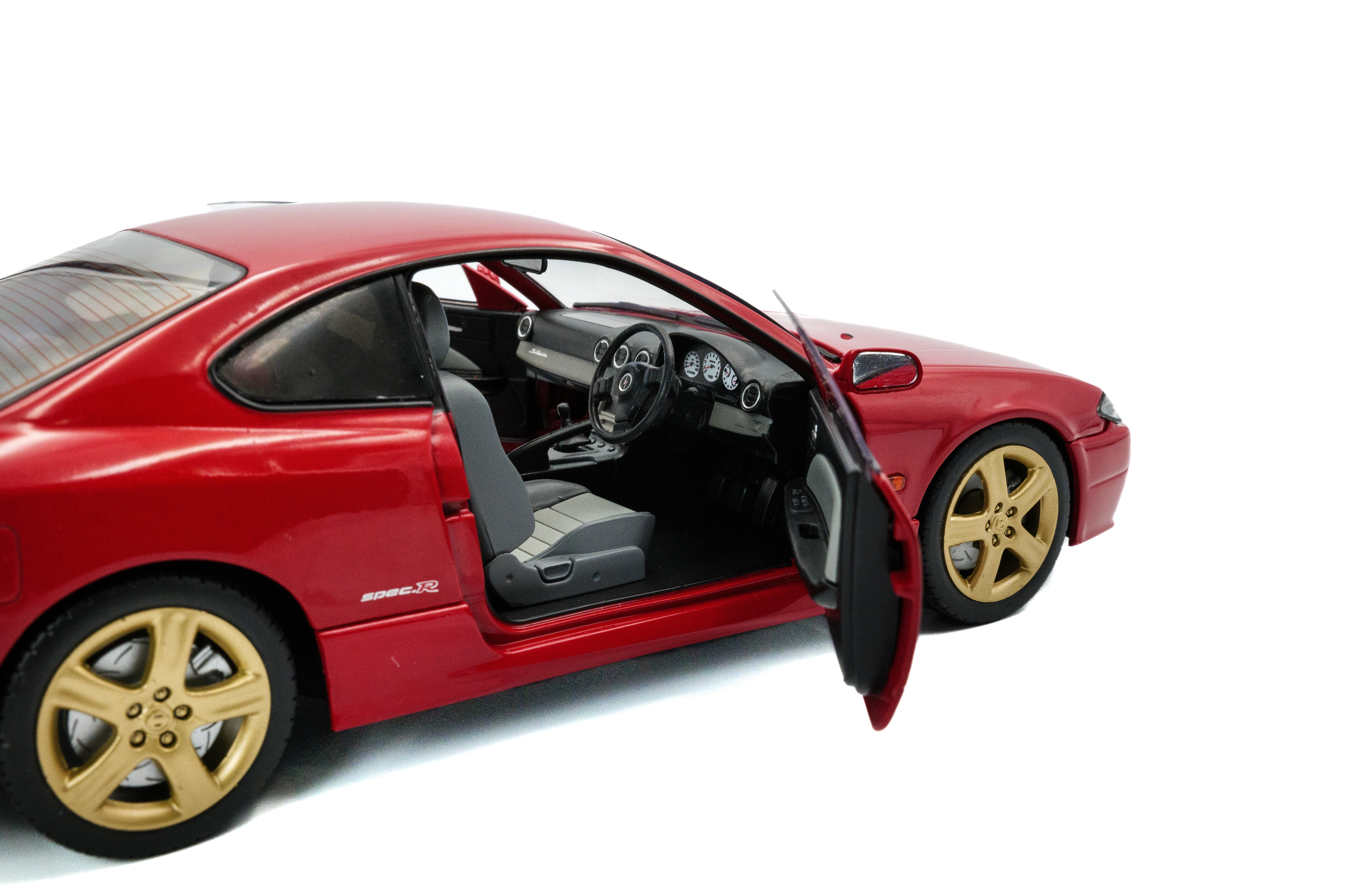 Solido 1:18 Diecast - 1999 Nissan Silvia S15 Spec-R Aero, Flame Red - S1812202