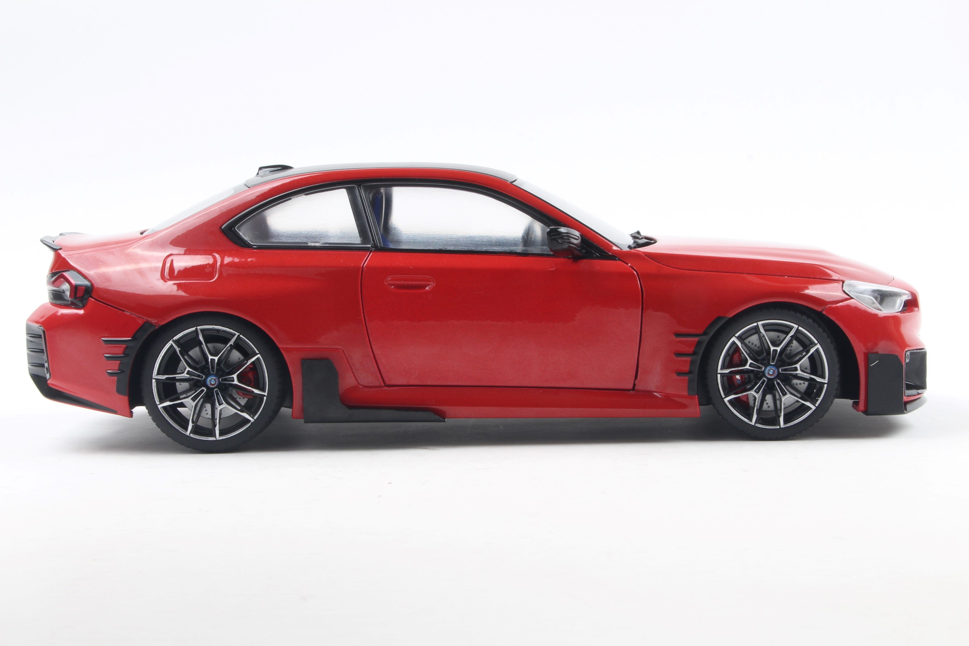 Solido 1:18 Diecast - 2024 BMW 2 Series M-Performance Parts (G87), Red/Black - S1812902