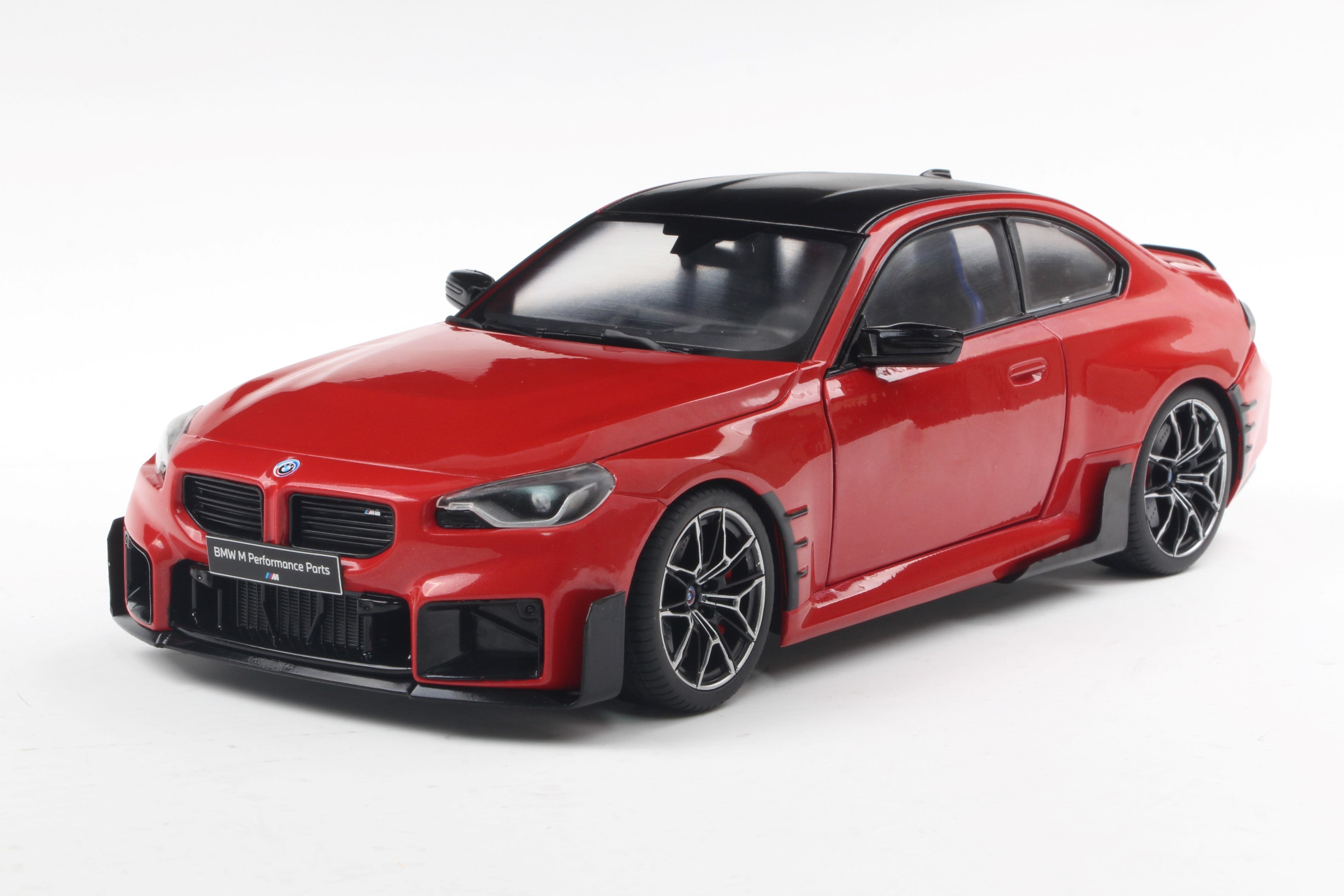 Solido 1:18 Diecast - 2024 BMW 2 Series M-Performance Parts (G87), Red/Black - S1812902