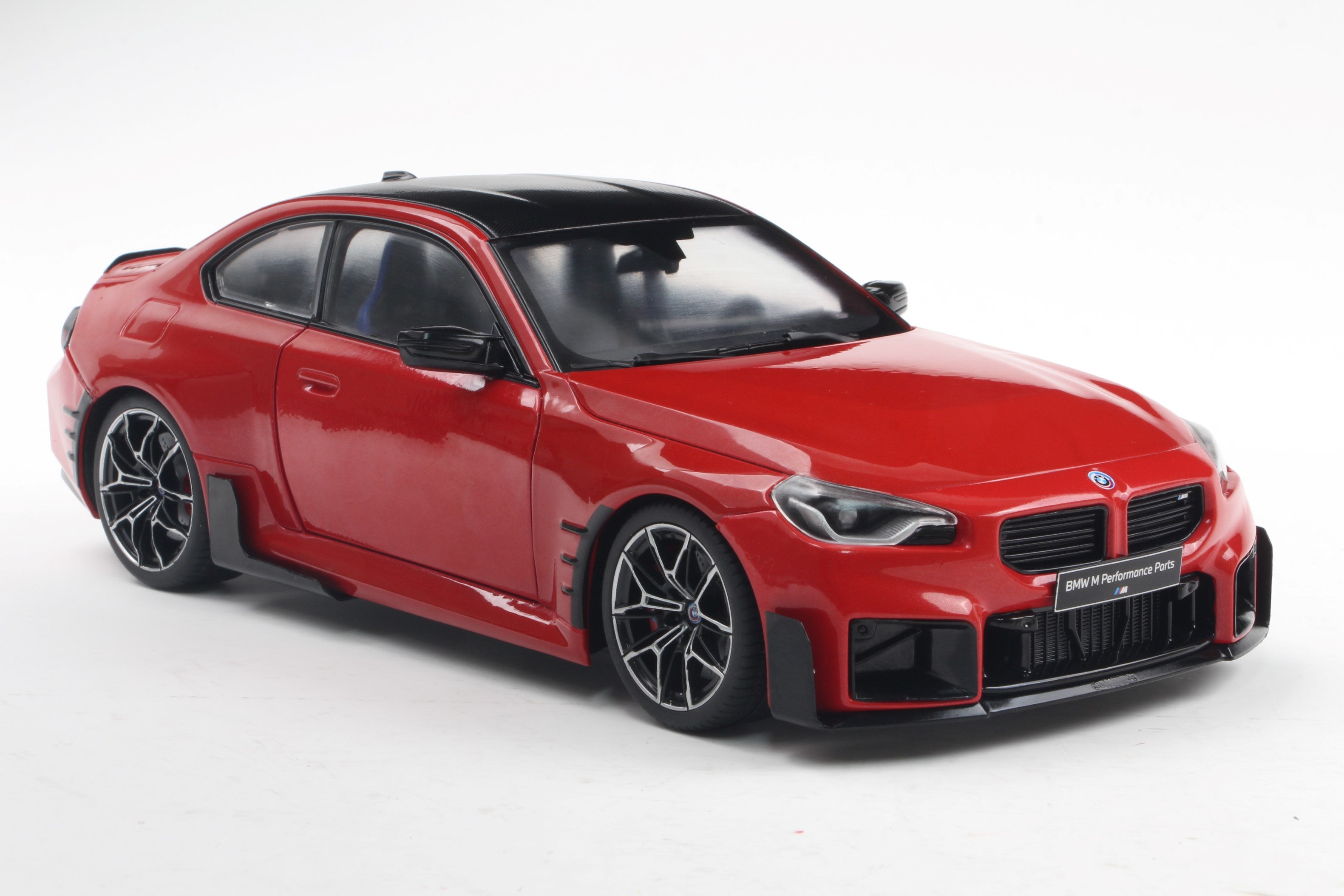 Solido 1:18 Diecast - 2024 BMW 2 Series M-Performance Parts (G87), Red/Black - S1812902