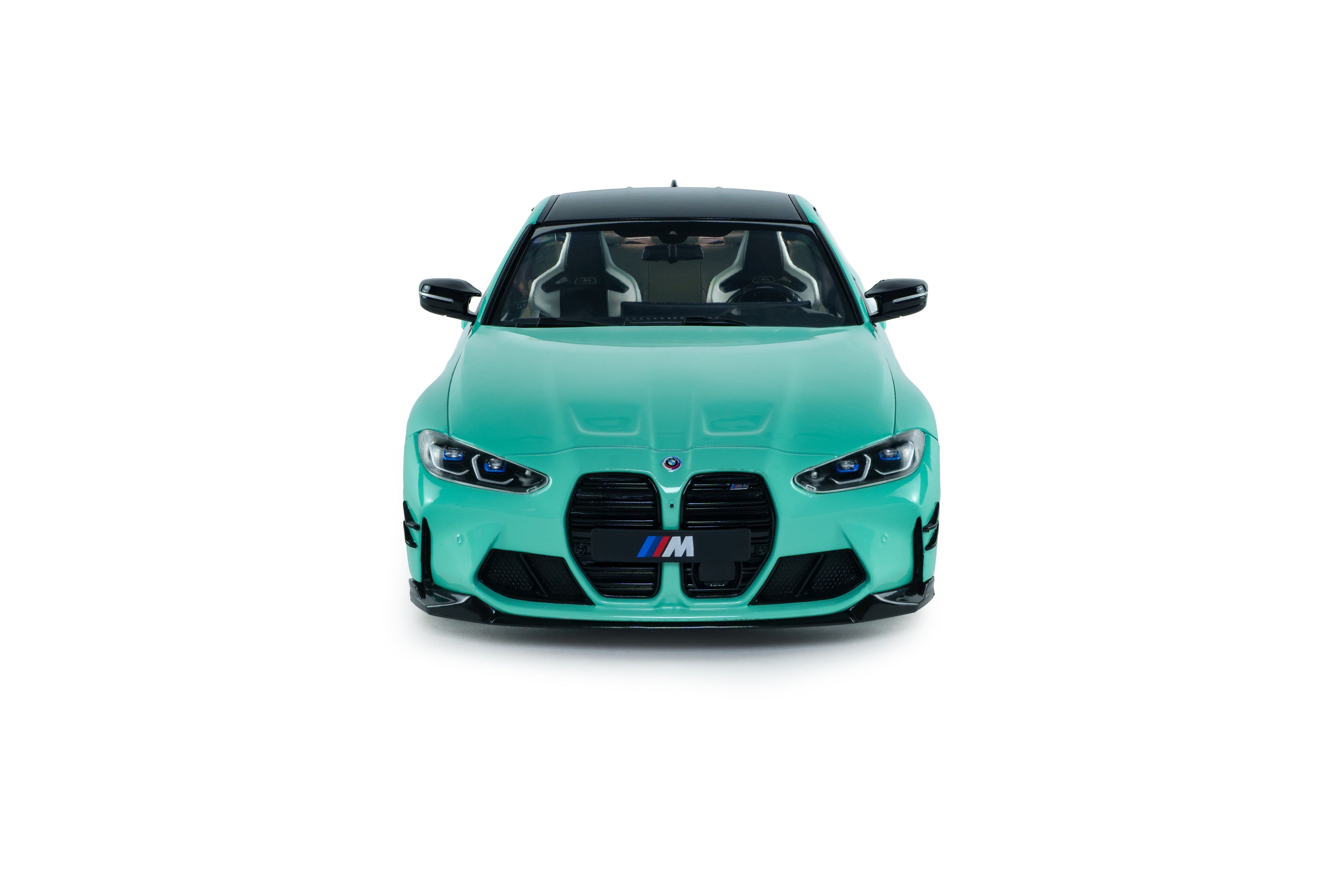 SOLIDO 1:18 Scale - 2024 BMW M4 Competition w/Performance Parts, Mint Green - S1814501