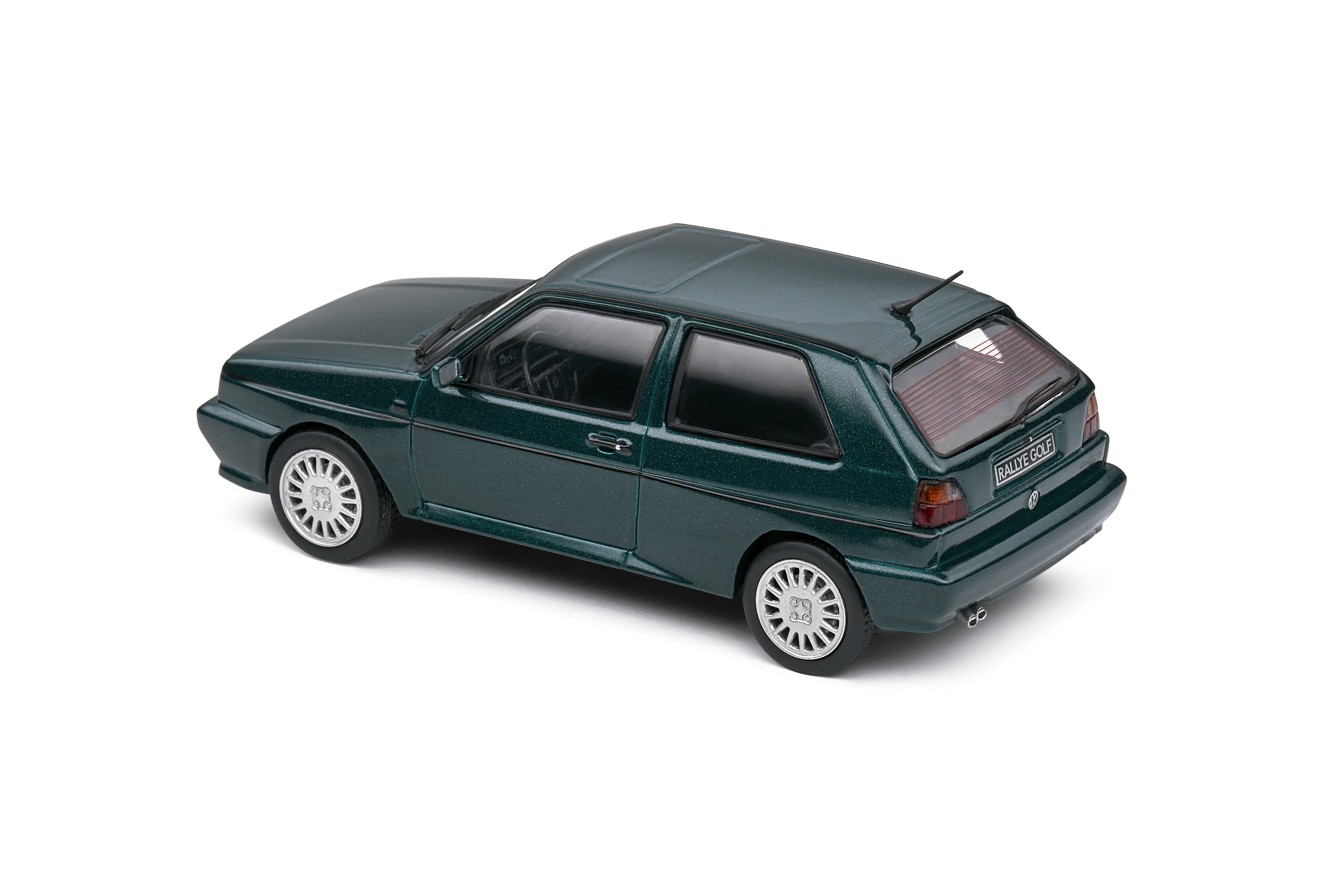 Solido 1:43 Scale Diecast, 1989 Volkswagen Golf Rallye G60, Green - S4311304