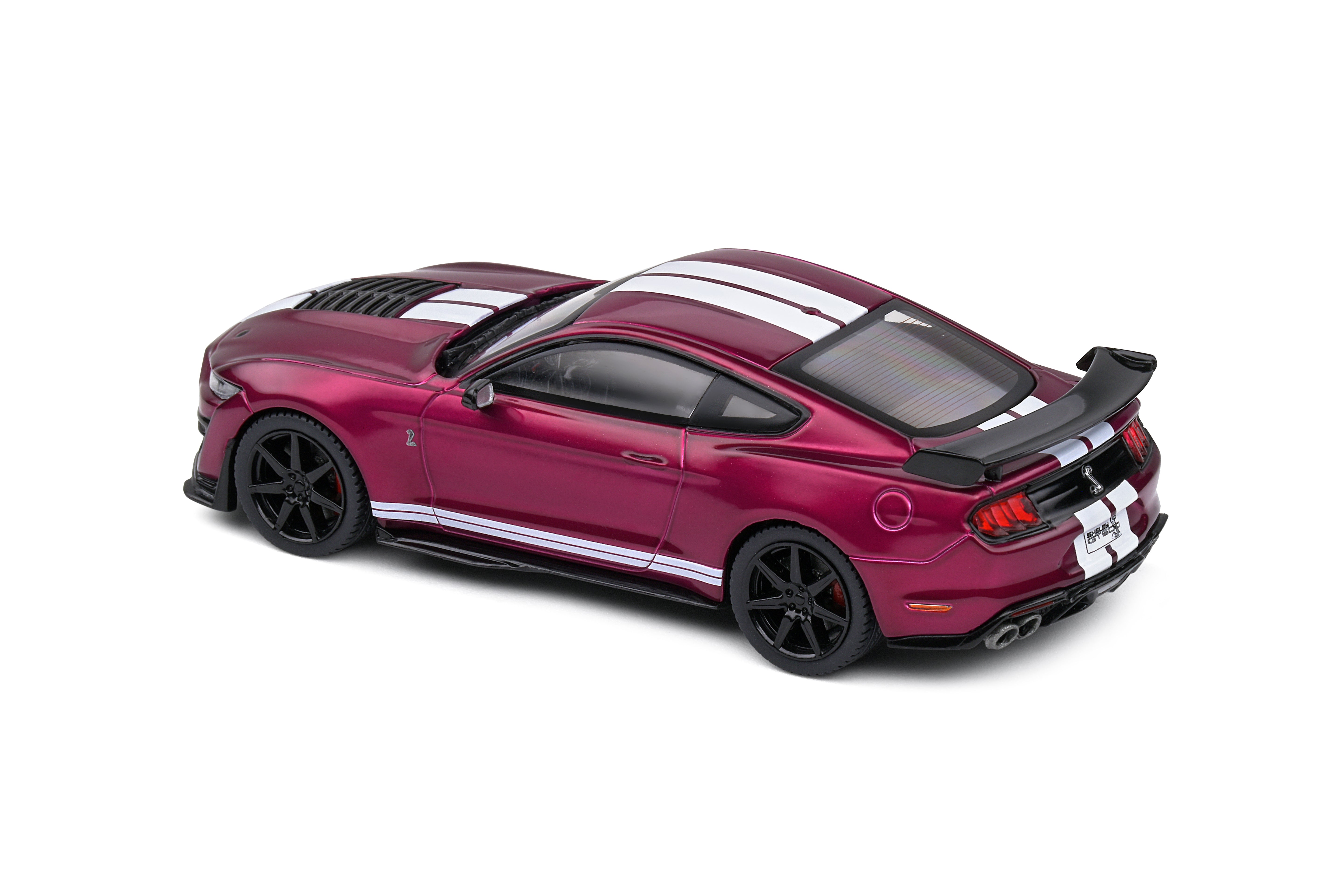 Solido 1:43 Scale, 2020 Ford Mustang Shelby GT500, Purple - S4311510