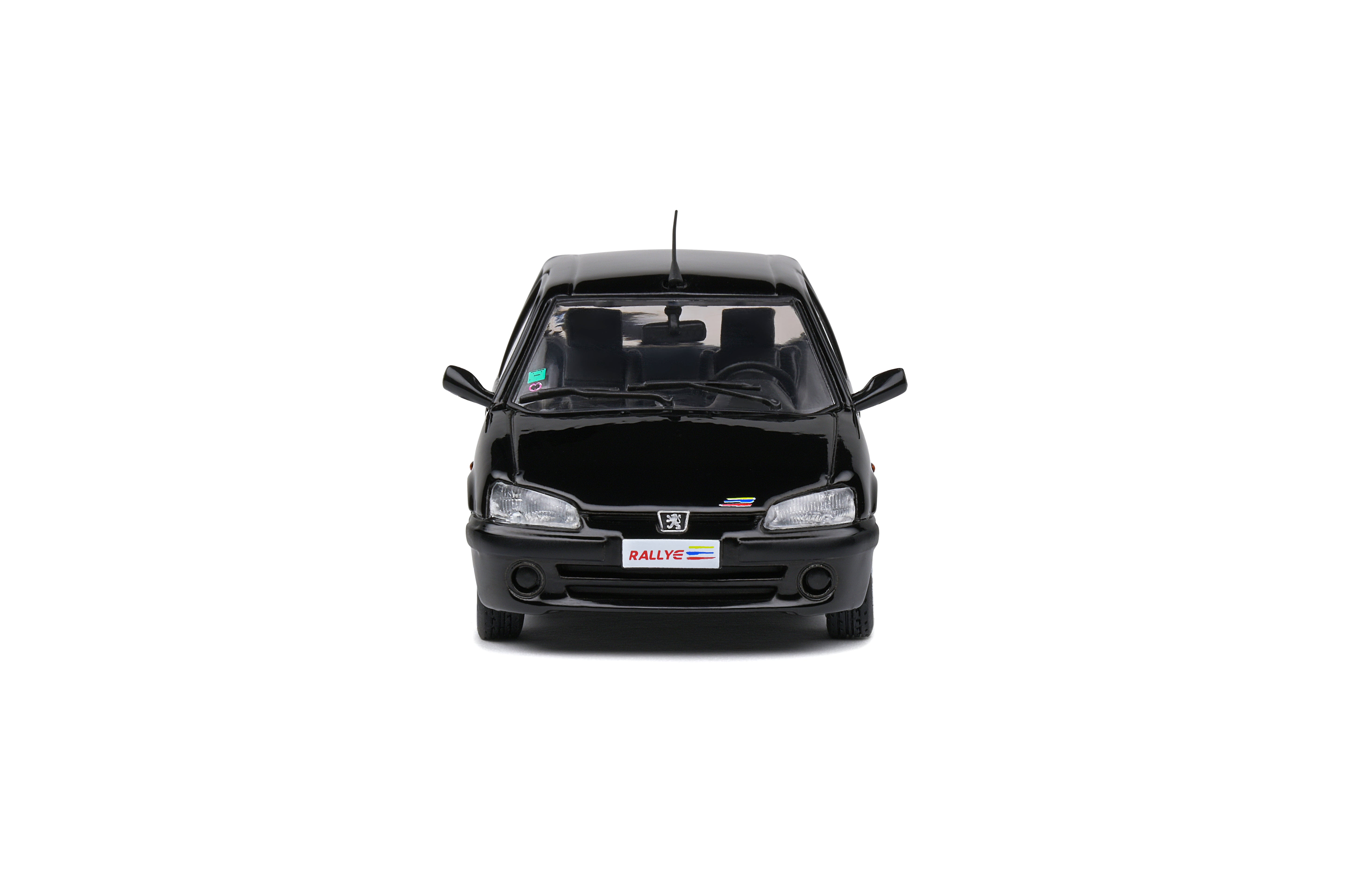 Solido 1:43 Scale, 2001 Peugeot 106 Rallye, Black - 4312103