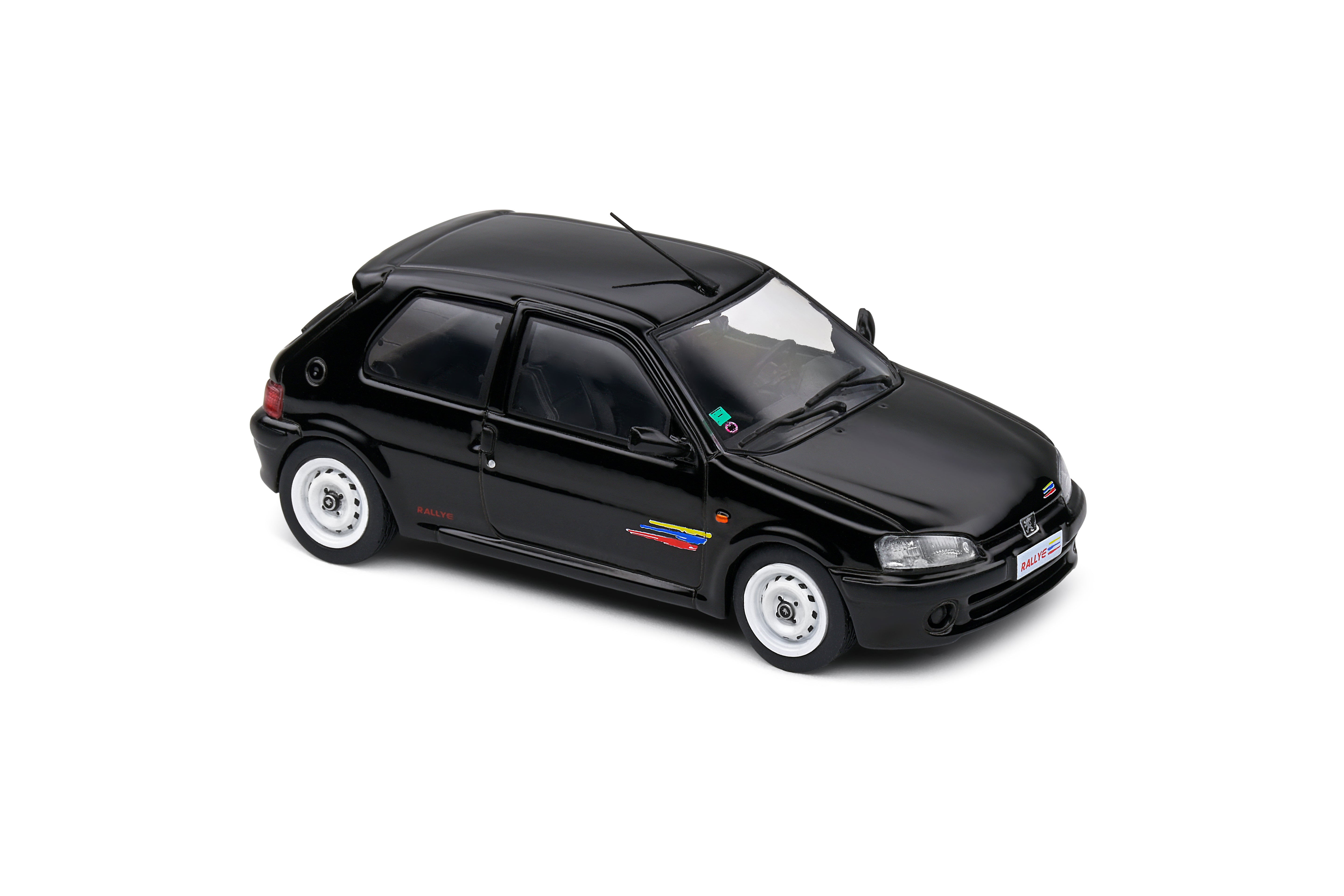 Solido 1:43 Scale, 2001 Peugeot 106 Rallye, Black - 4312103
