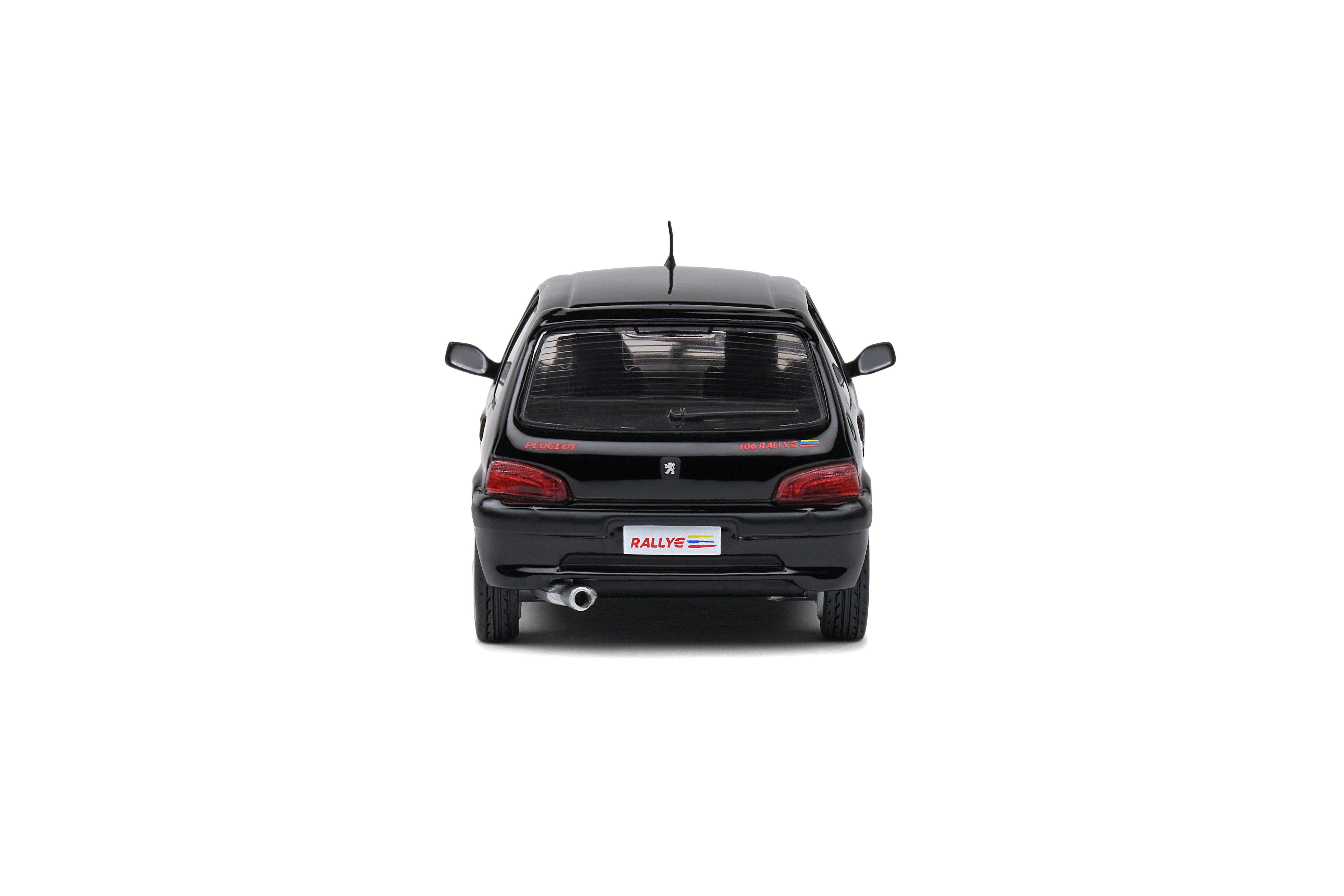 Solido 1:43 Scale, 2001 Peugeot 106 Rallye, Black - 4312103