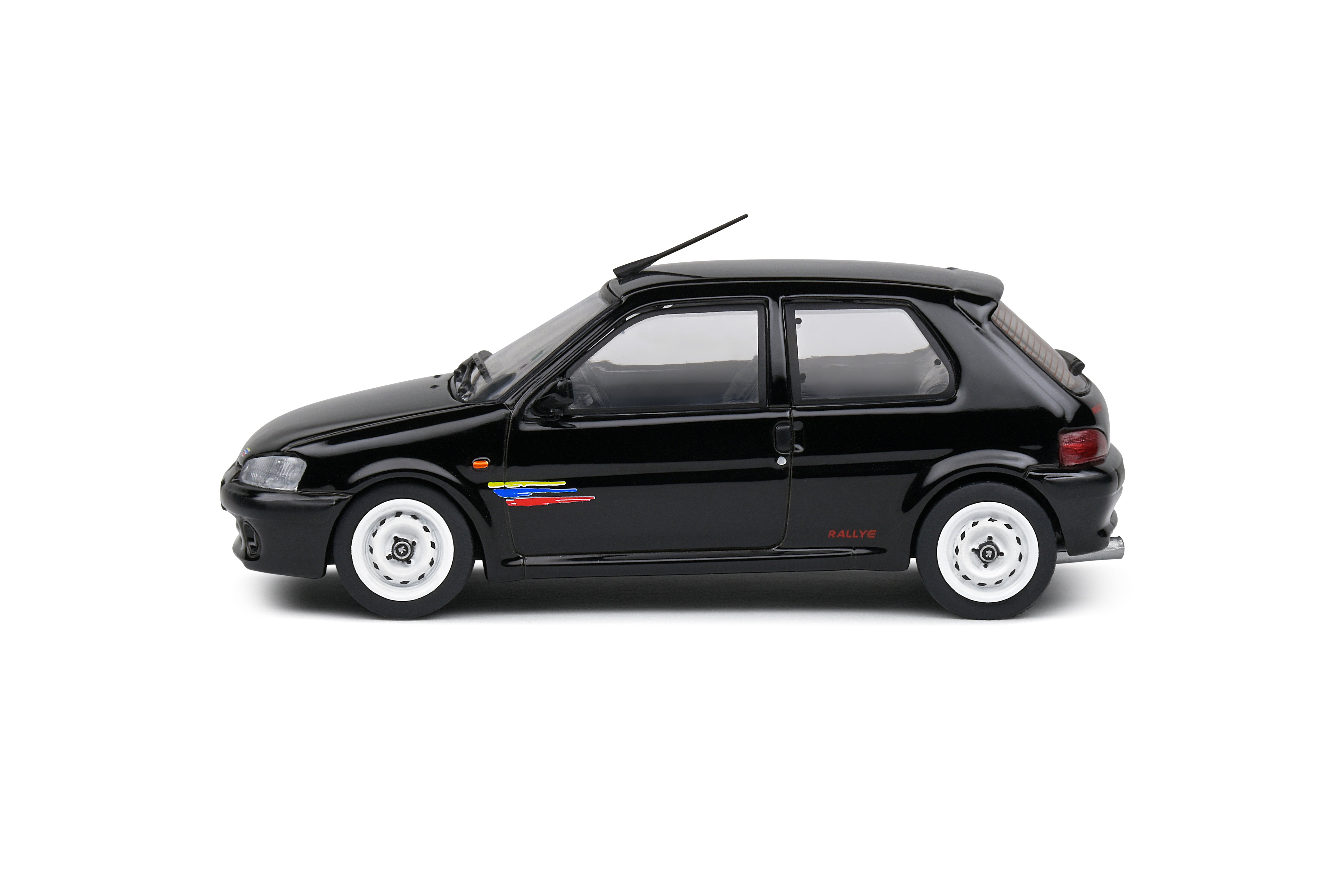 Solido 1:43 Scale, 2001 Peugeot 106 Rallye, Black - 4312103