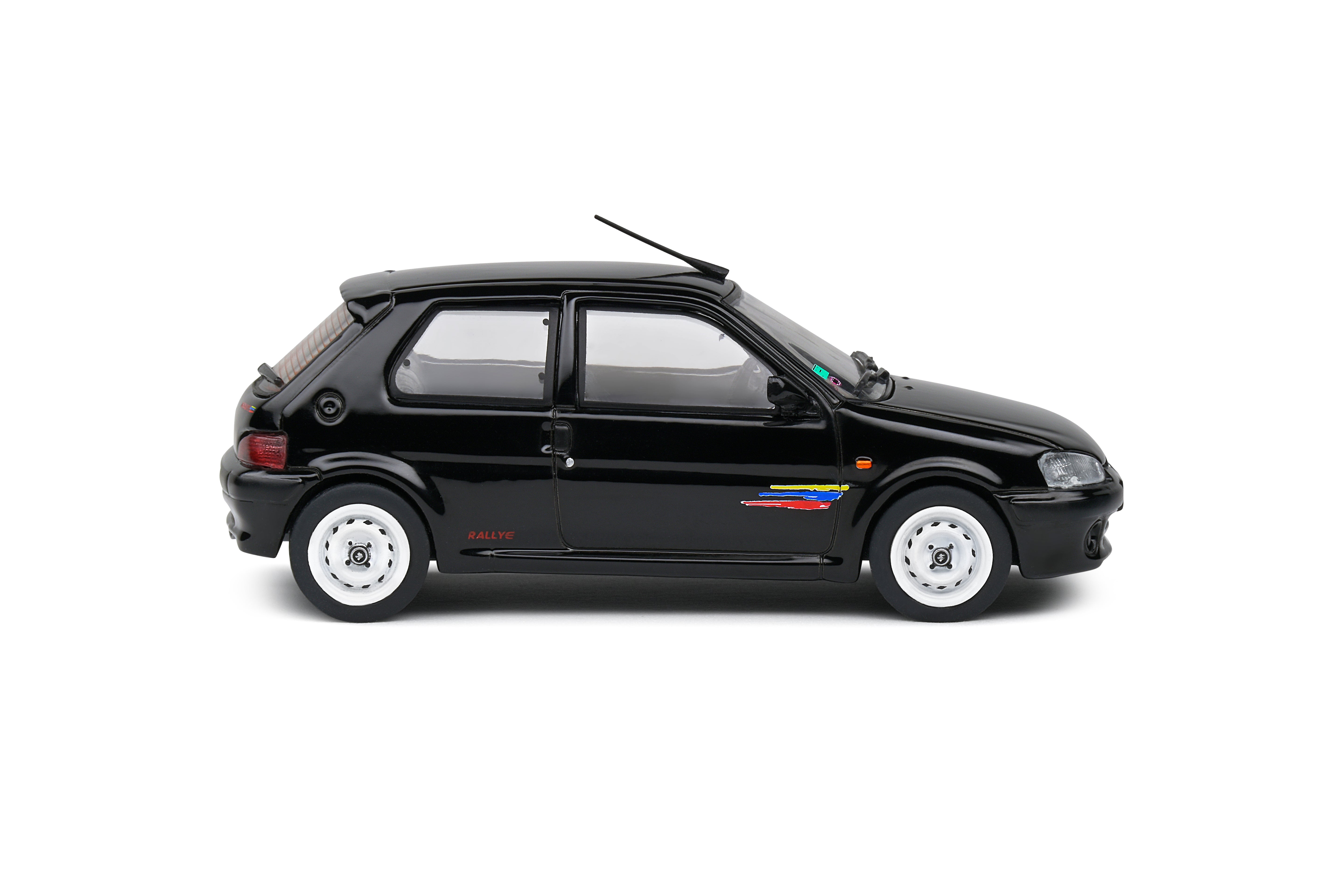 Solido 1:43 Scale, 2001 Peugeot 106 Rallye, Black - 4312103