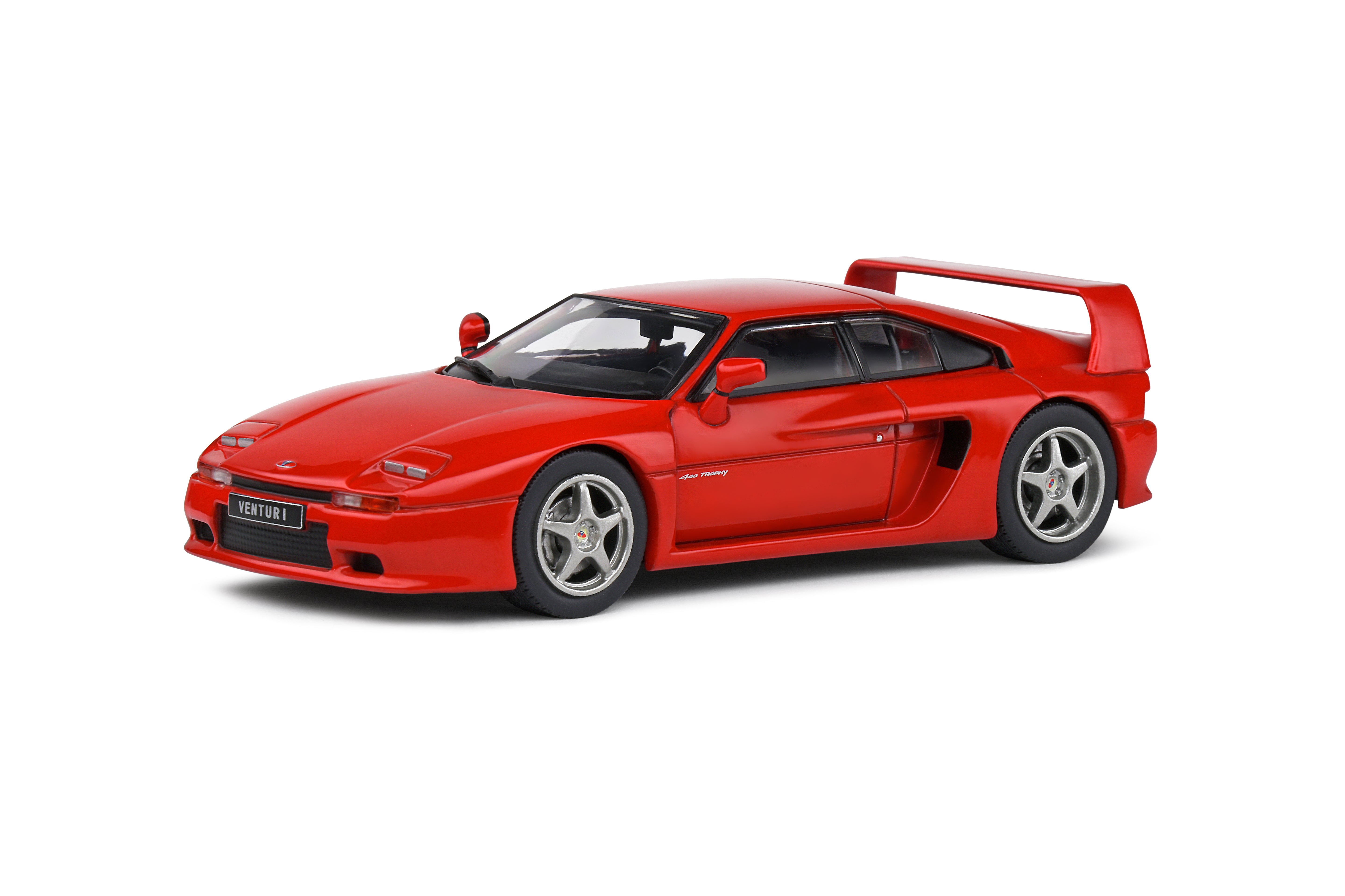Solido 1:43 Scale, 1999 Venturi 400 GT, Red - S4313403