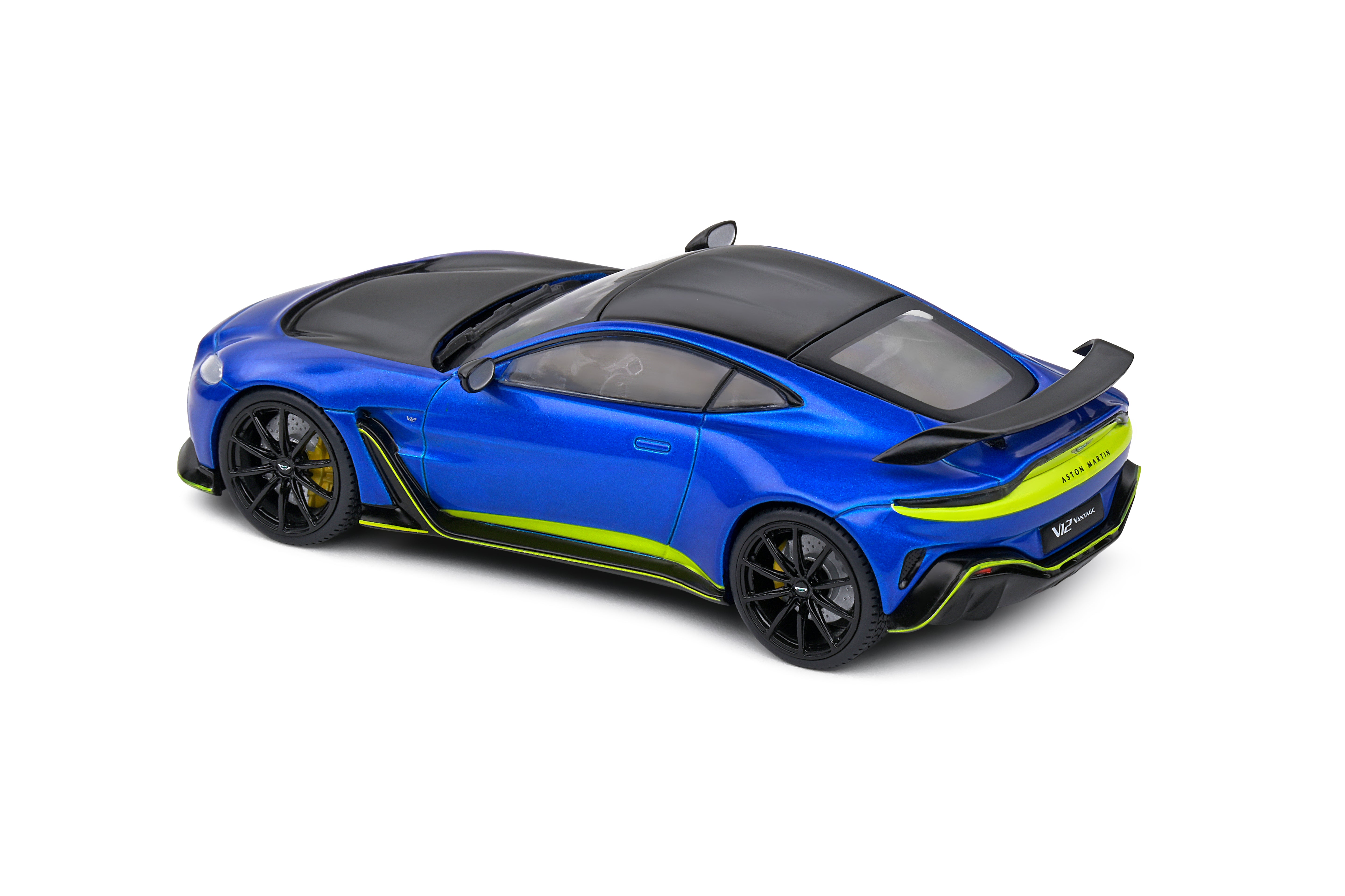 Solido 1:43 Scale, 2023 Aston Martin Vantage V12, Blue - S4314103
