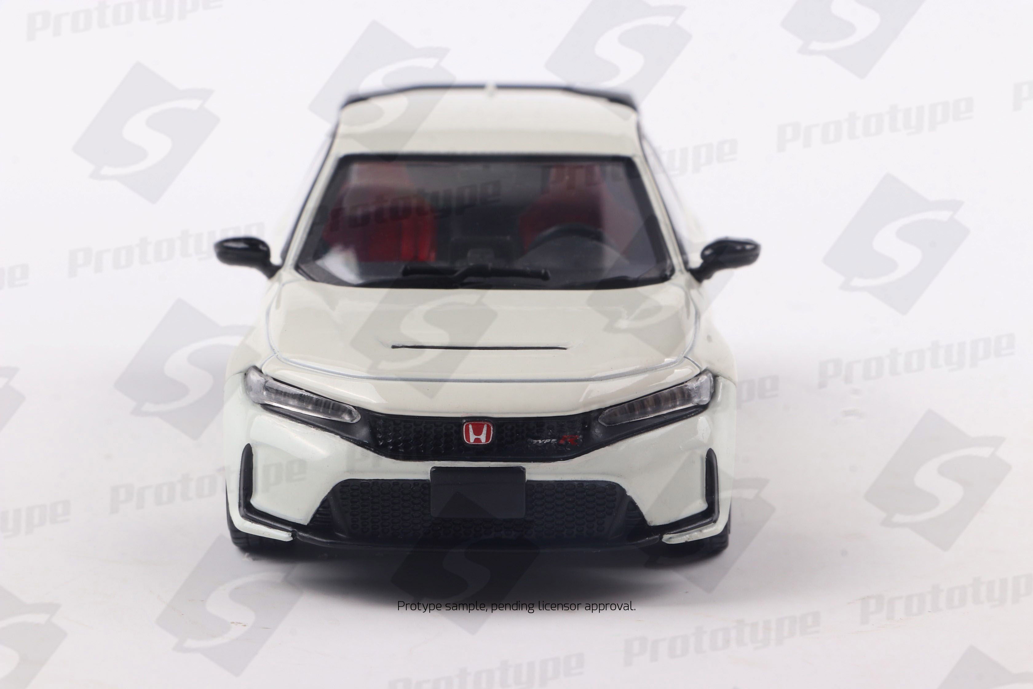 SOLIDO 1:43 Diecast, 2022 Honda Civic Type R, Championship White - S4314302
