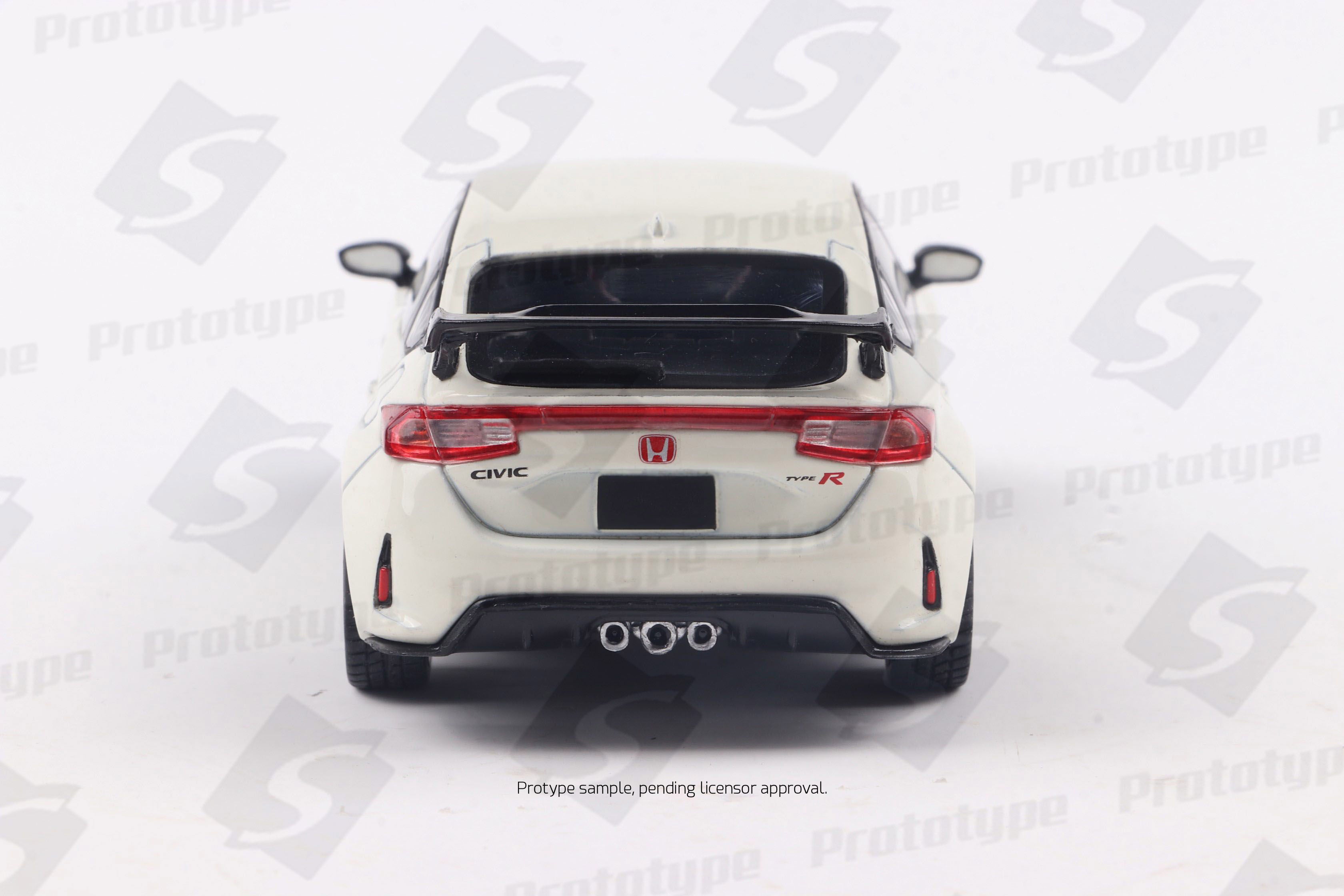 SOLIDO 1:43 Diecast, 2022 Honda Civic Type R, Championship White - S4314302