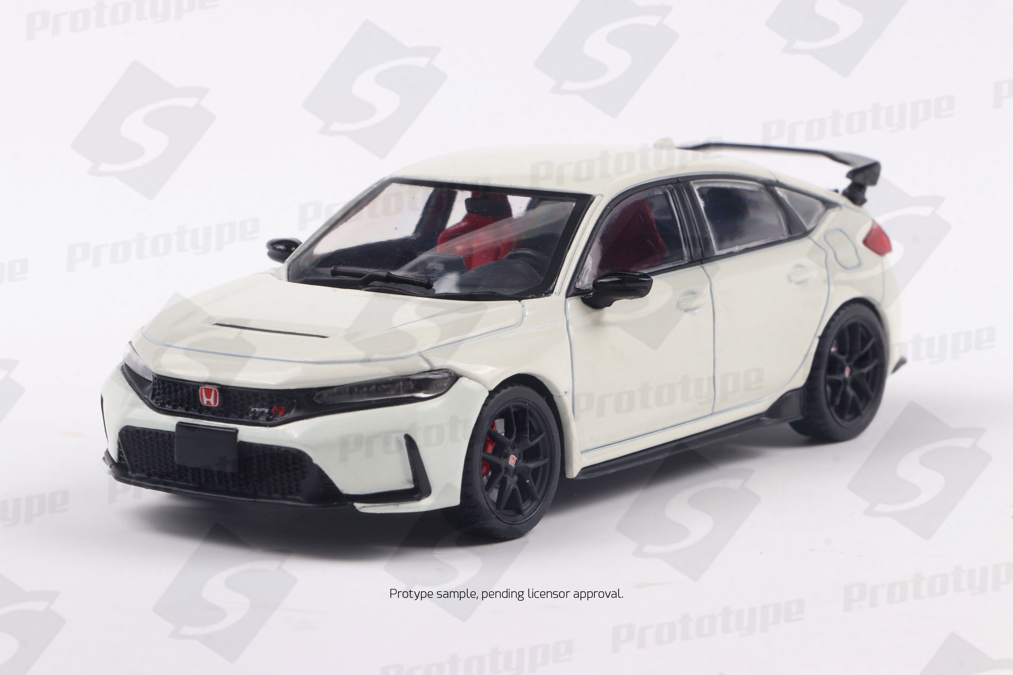 SOLIDO 1:43 Diecast, 2022 Honda Civic Type R, Championship White - S4314302
