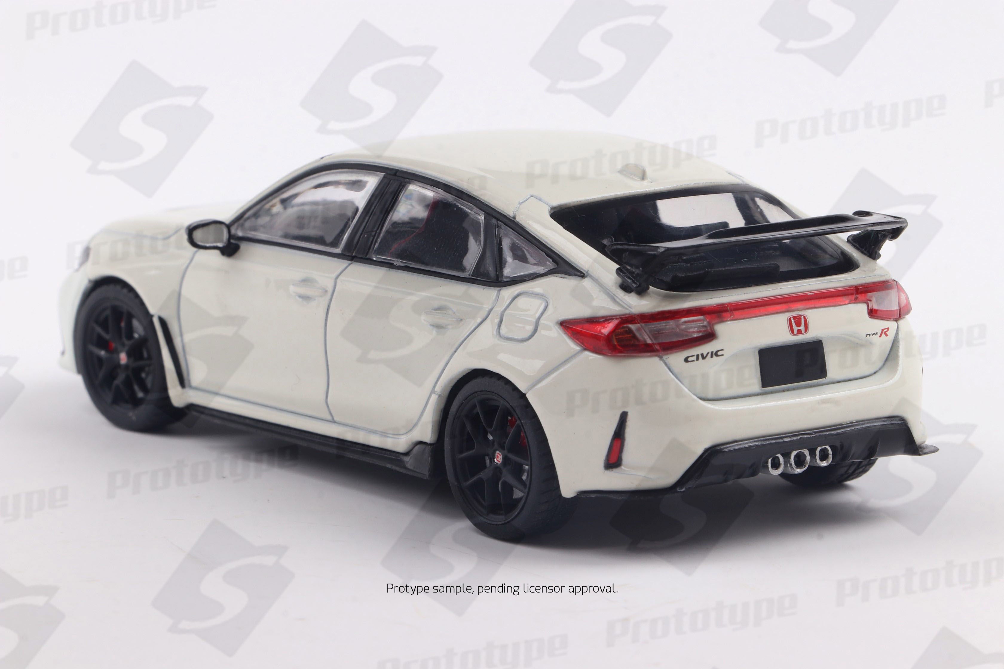 SOLIDO 1:43 Diecast, 2022 Honda Civic Type R, Championship White - S4314302