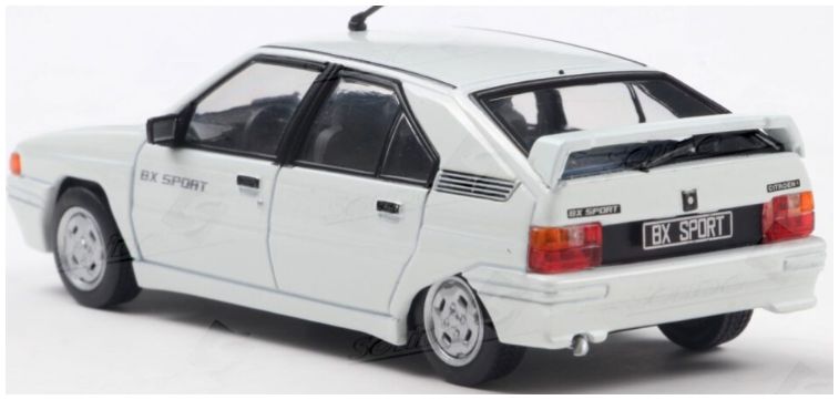 SOLIDO 1:43 Scale - 1985 Citroen BX Sport, Blanc Meije - S4311003