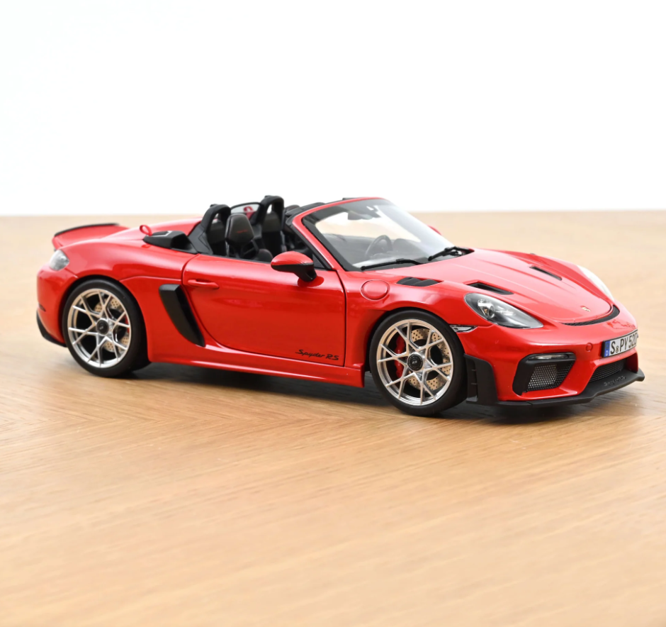 NoRev 1:18 2023 PORSCHE - 718 (982) SPIDER RS, Guards Red - 187271