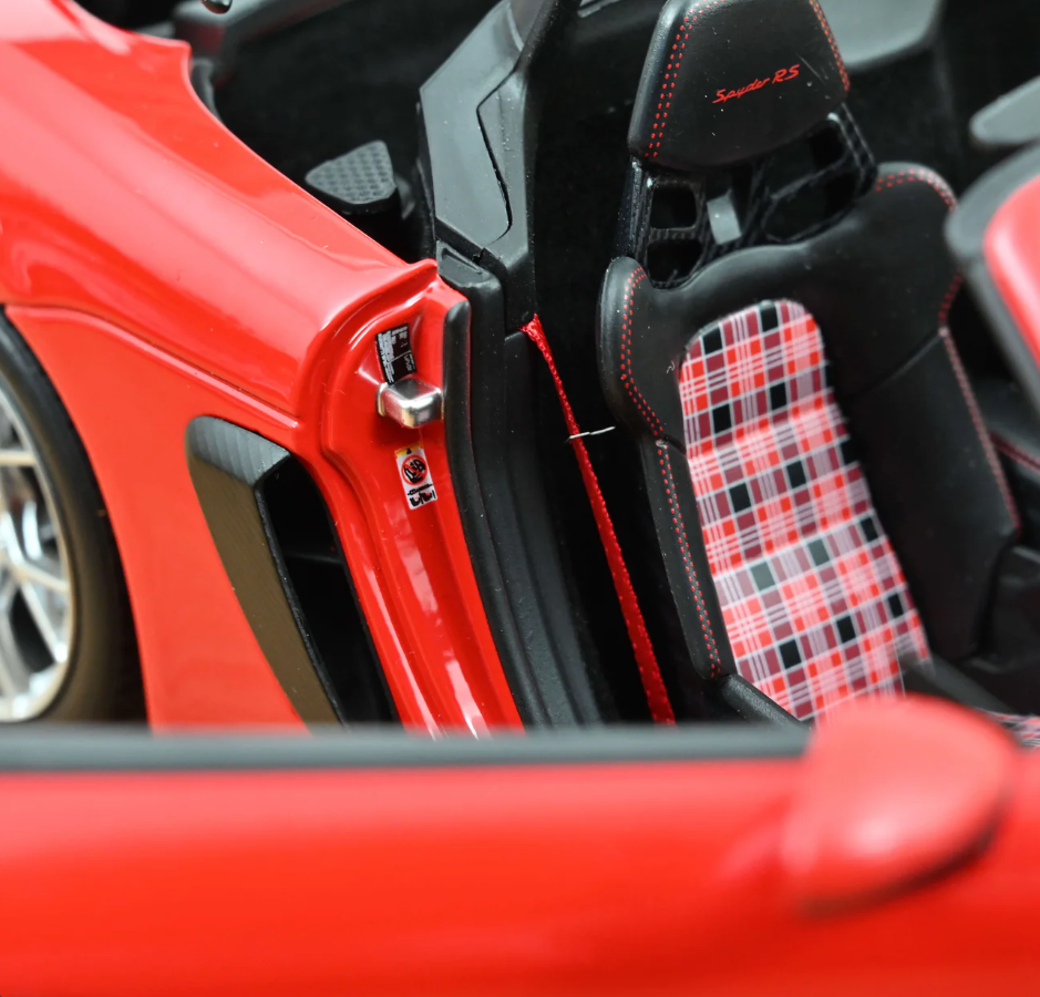 NoRev 1:18 2023 PORSCHE - 718 (982) SPIDER RS, Guards Red - 187271