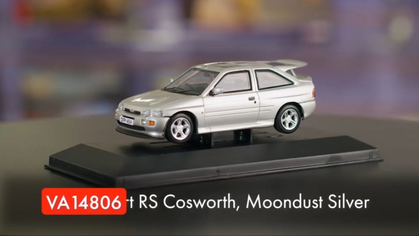 Corgi 1:43 Diecast Model - Ford Escort RS Cosworth, Moondust Silver - VA14806