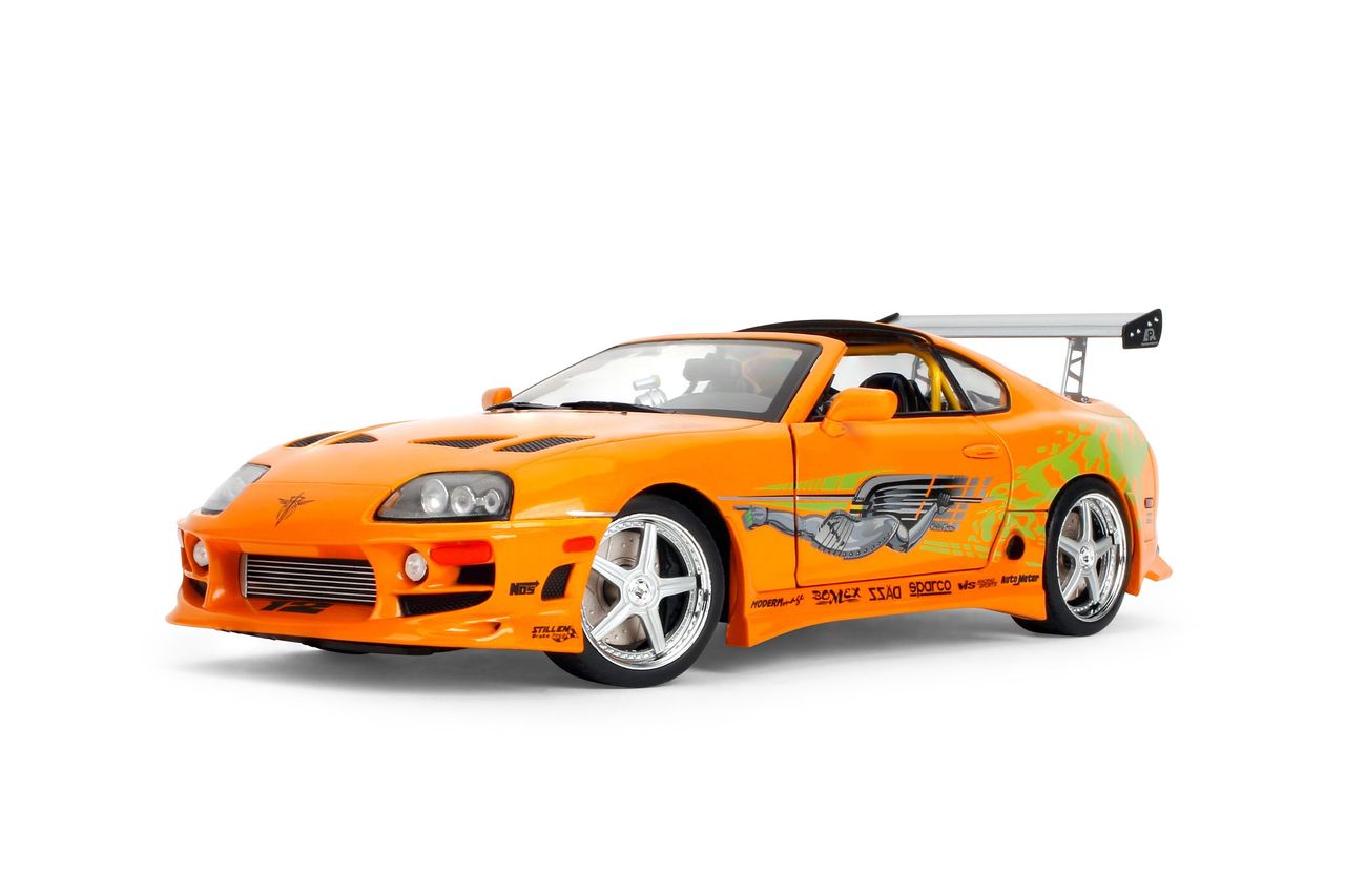 Jada Diecast - 1:18 Brian's Toyota Supra Turbo "Fast & Furious" Orange - 37770