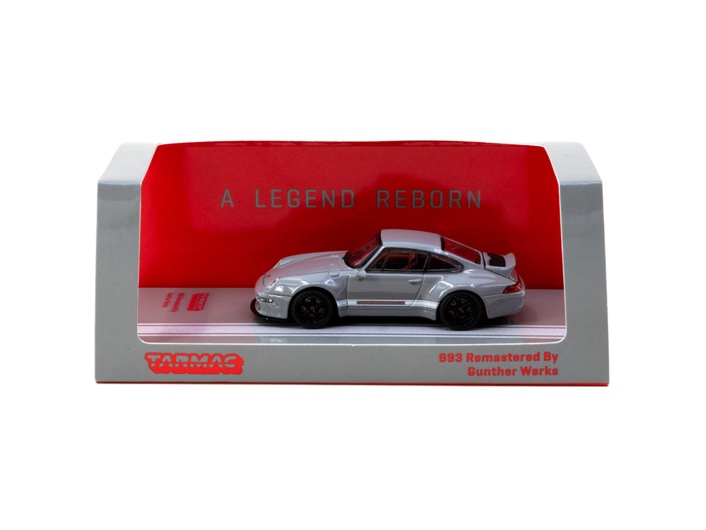 TARMAC WORKS 1:64 - Porsche 993 Gunther Works, Grey - T64R-TL054-GY