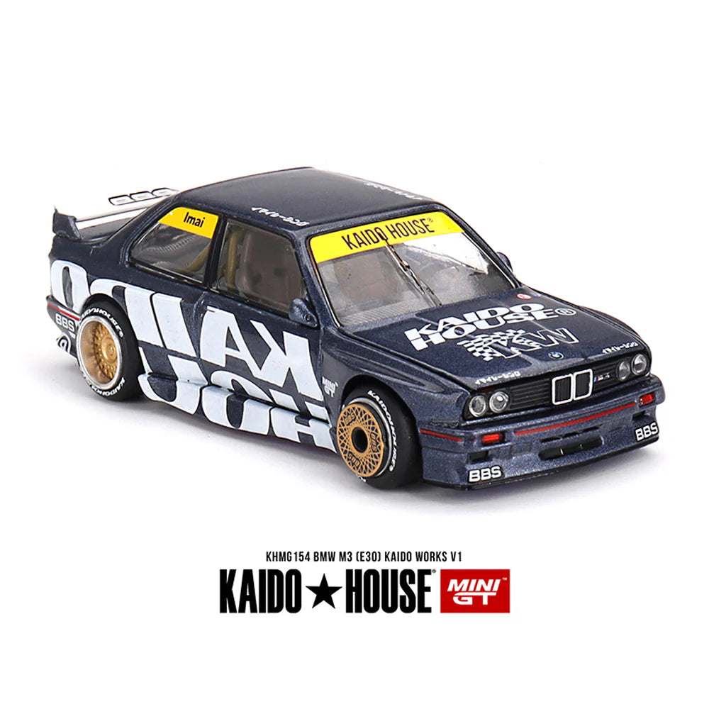 Mini GT 1:64 Kaido House 1989 BMW M3 (E30) KAIDO WORKS V1 - KHMG154