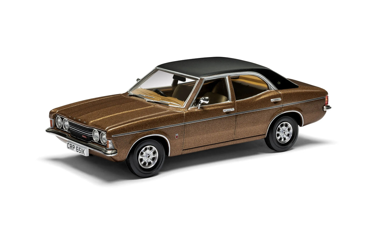 CORGI VANGUARDS 1:43 - 1989 Ford Cortina Mk3 2.0 GXL - Tawny Brown - VA10322