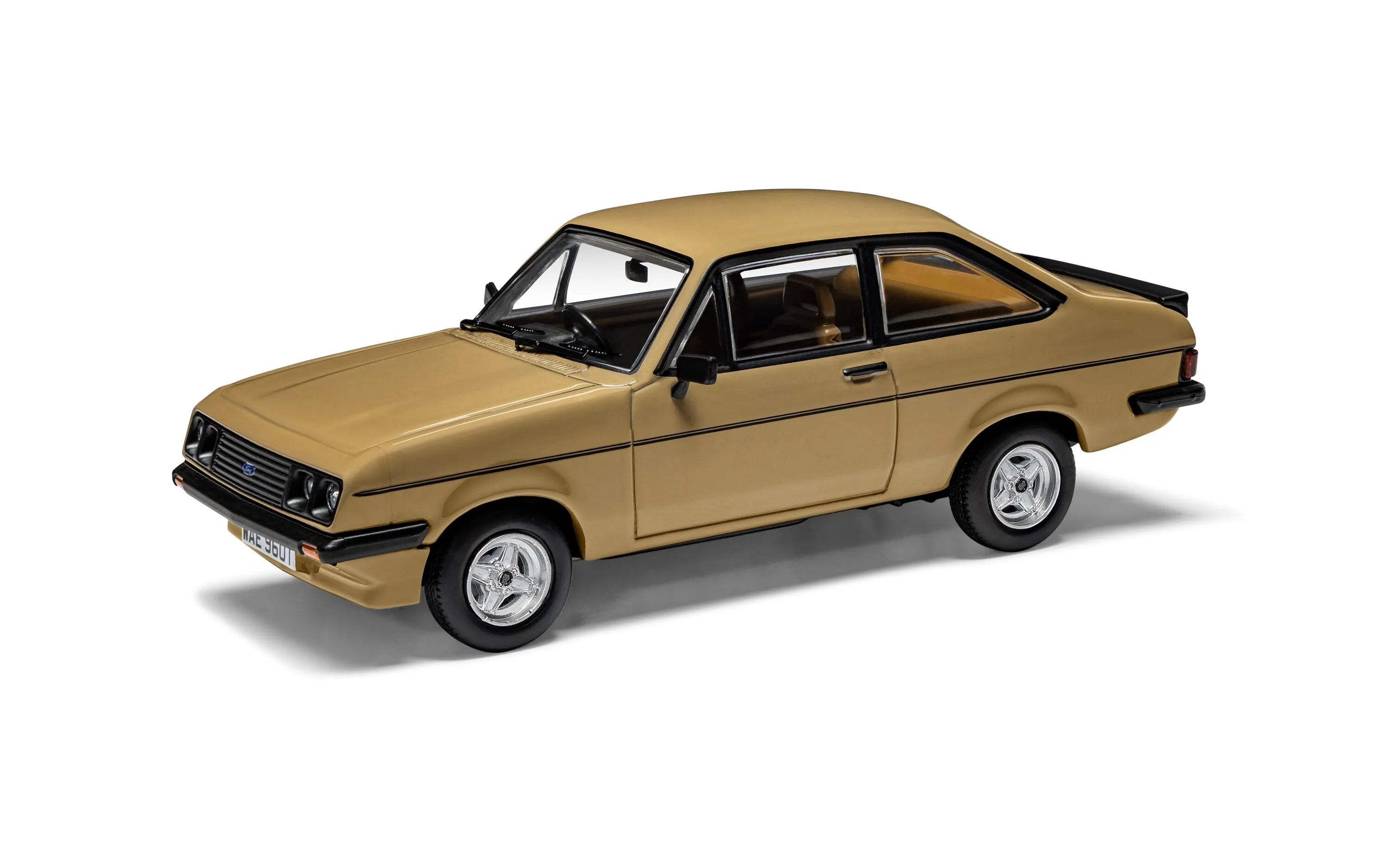 CORGI VANGUARDS 1:43 - 1979 Ford Escort Mk2 RS2000 Custom, Tuscan Beige - VA14911
