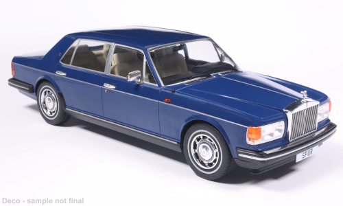 MCG 1:18 Diecast - 1980 Rolls Royce Silver Spur, Blue - MCG18520