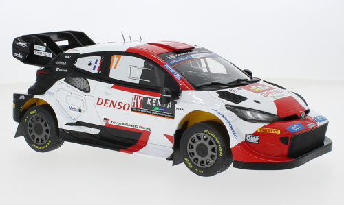 IXO 1:18 Diecast - Toyota GR Yaris Rally1 Hybrid, WRC, Safari Rally, 2023, Toyota Gazoo Racing WRT, #17, S.Ogier/V.Landais - IXO18RMC173A.22