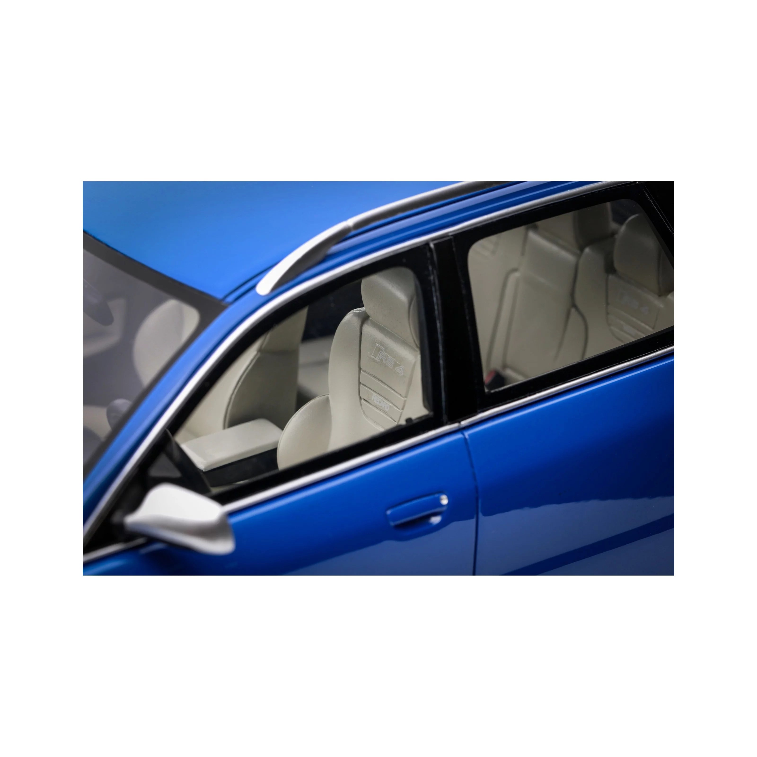 OTTO 1:18 Scale Resin Car - 2000 Audi RS 4 (B5), Nogaro Blue - OT1272