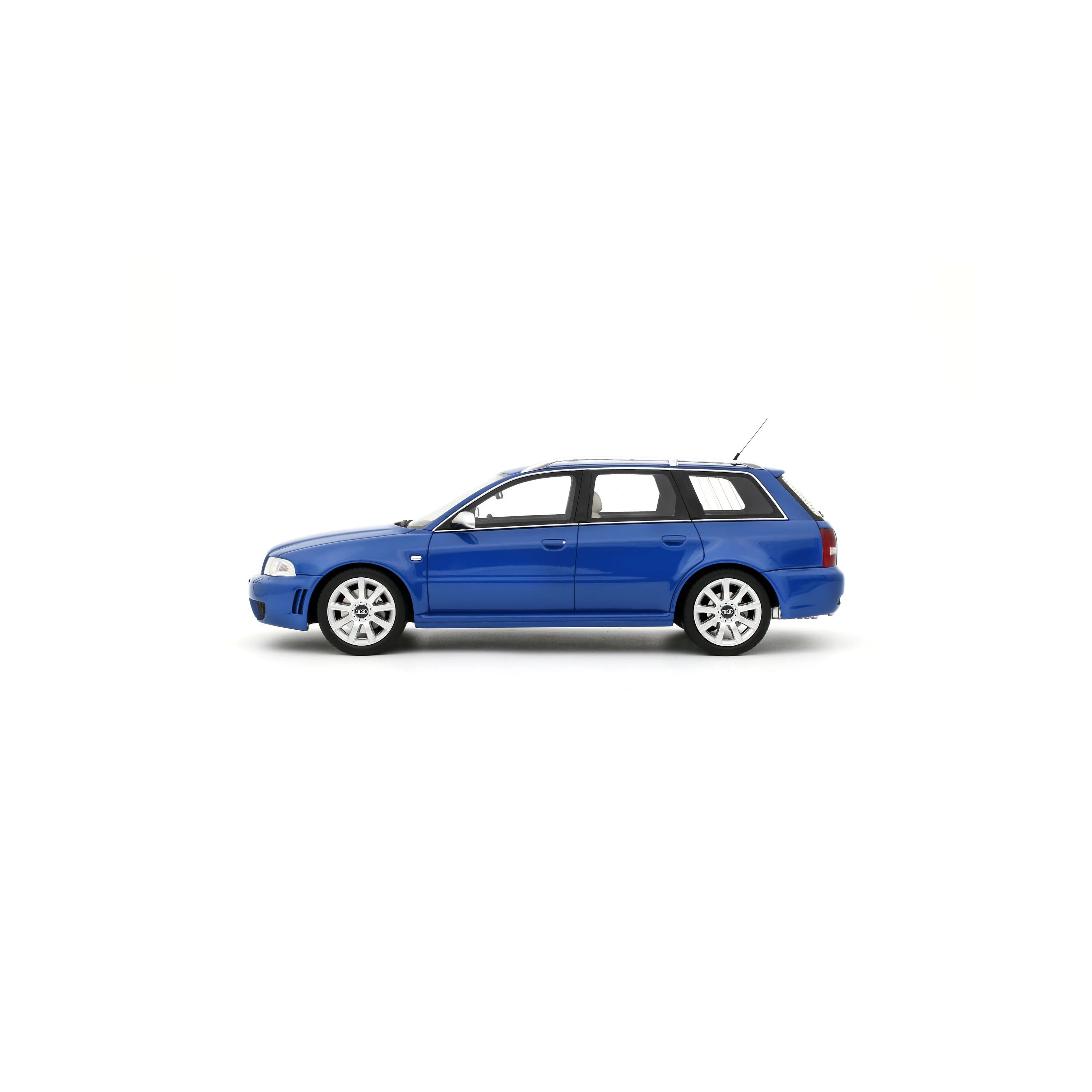 OTTO 1:18 Scale Resin Car - 2000 Audi RS 4 (B5), Nogaro Blue - OT1272