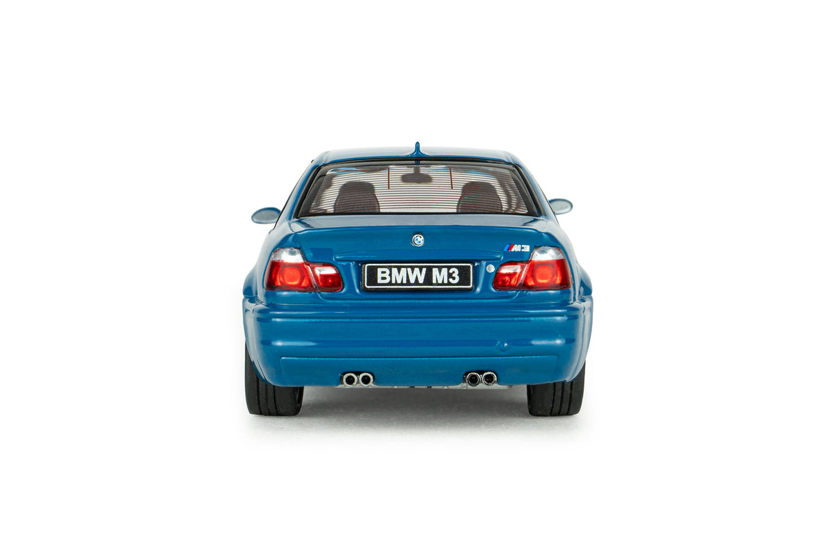 SOLIDO 1:43 Scale - 2000 BMW 3 Series M3 (E46) Coupe, Laguna Seca Blue - S4318601