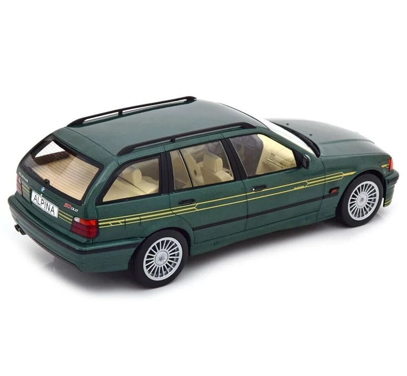 MCG 1:18 Scale Diecast Model, ALPINE B3 (E36) 3.2 TOURING 1995 GREEN METALLIC