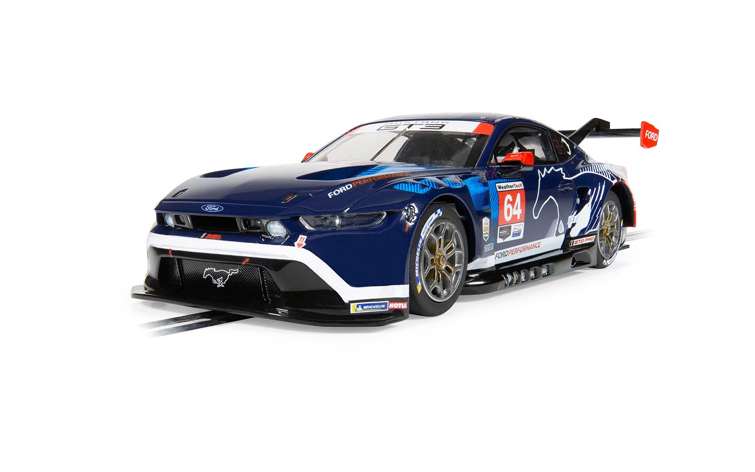 Scalextric 1:32 Scale - Ford Mustang GT3 - Multimatic Motorsports - 24 hours of Daytona 2024 - C4503