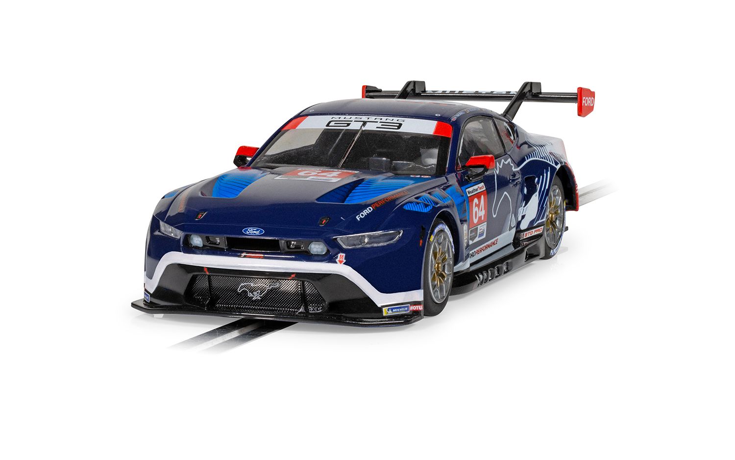 Scalextric 1:32 Scale - Ford Mustang GT3 - Multimatic Motorsports - 24 hours of Daytona 2024 - C4503