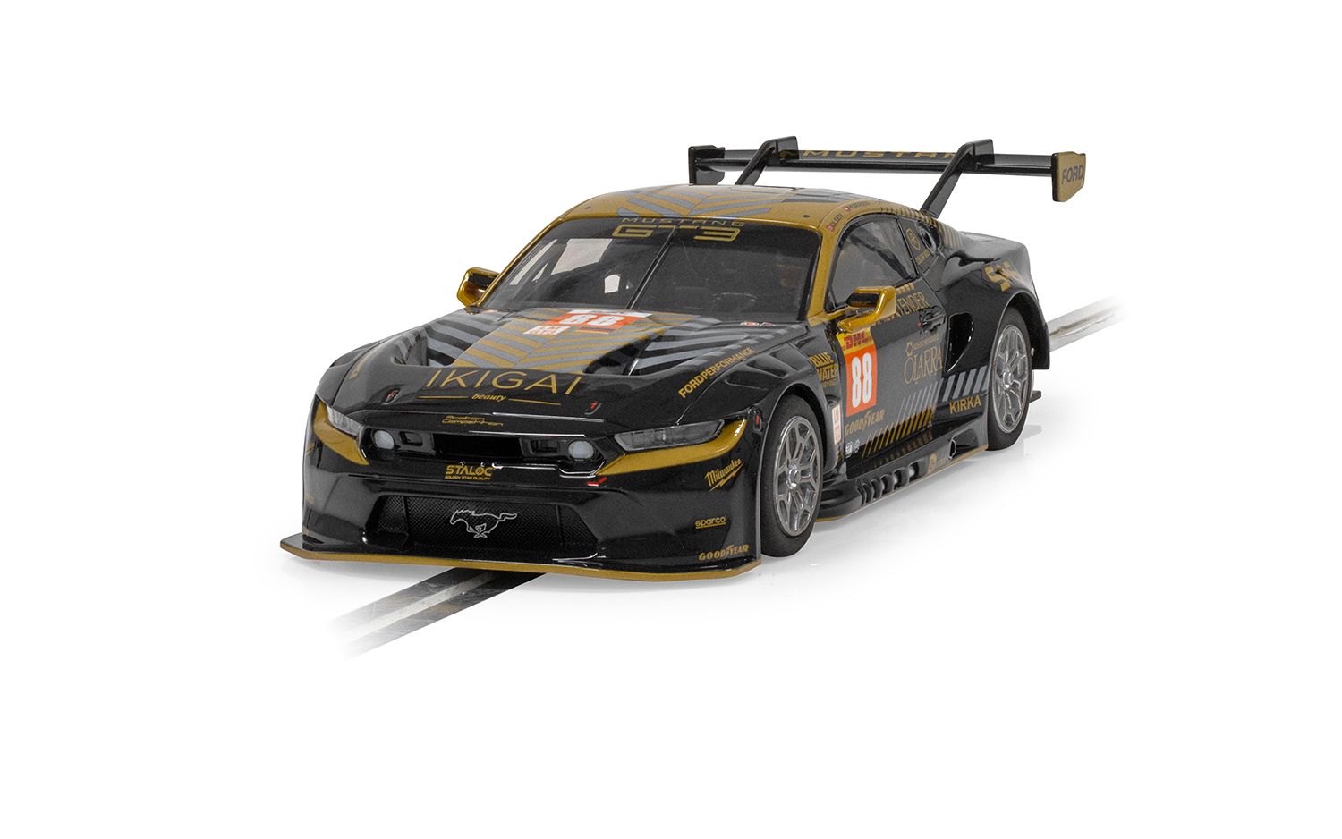 Scalextric 1:32 Scale - Ford Mustang GT3 Proton Competition Qatar 2024 - C4519