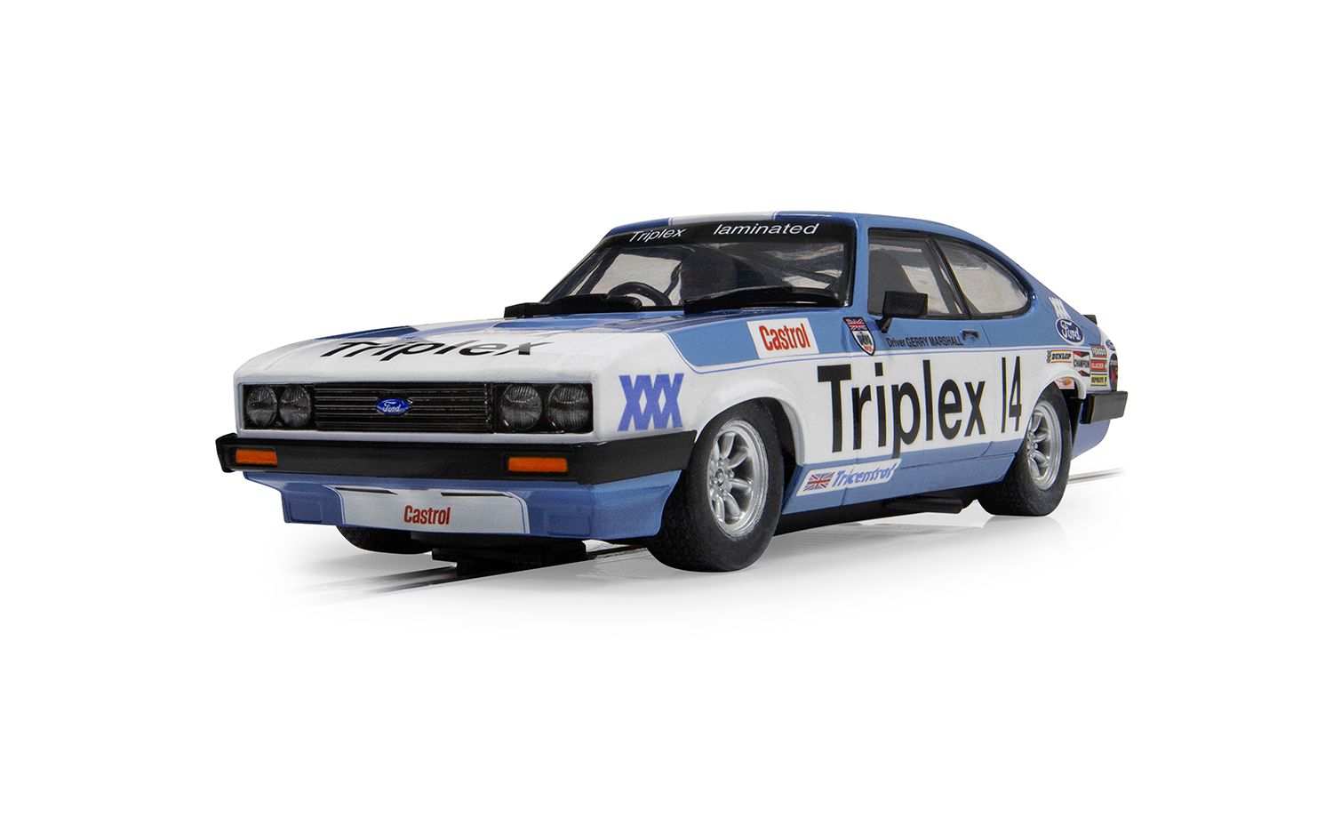 Scalextric 1:32 Scale - Ford Capri MKIII - Gerry Marshall - C4544