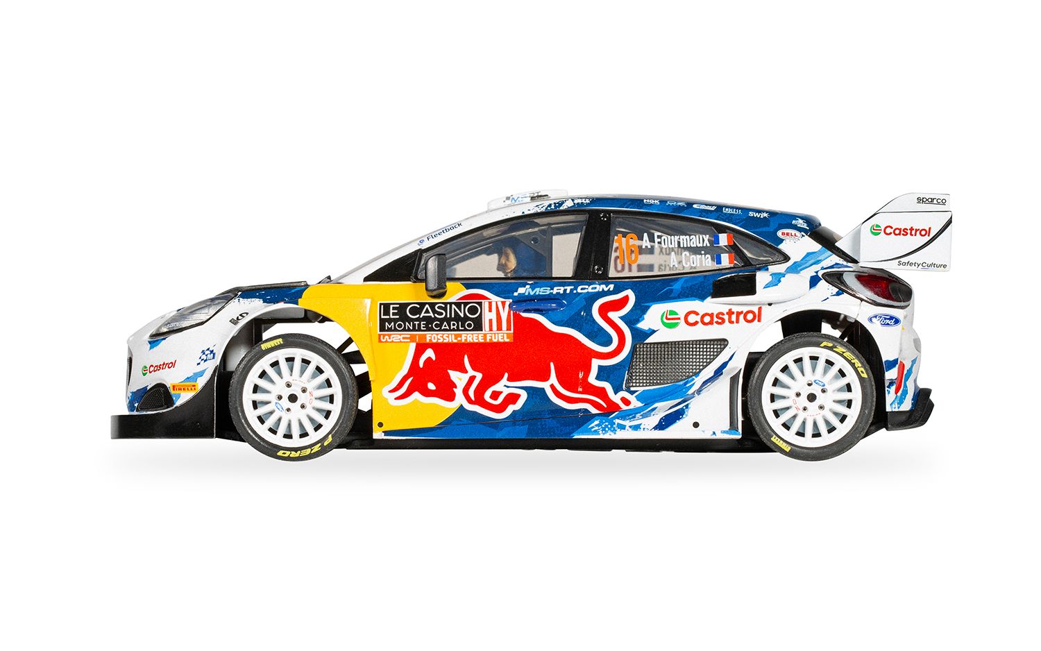 Scalextric 1:32 Scale - Ford Puma Rally1, A. Fourmaux - Monte Carlo 2024 - C4569