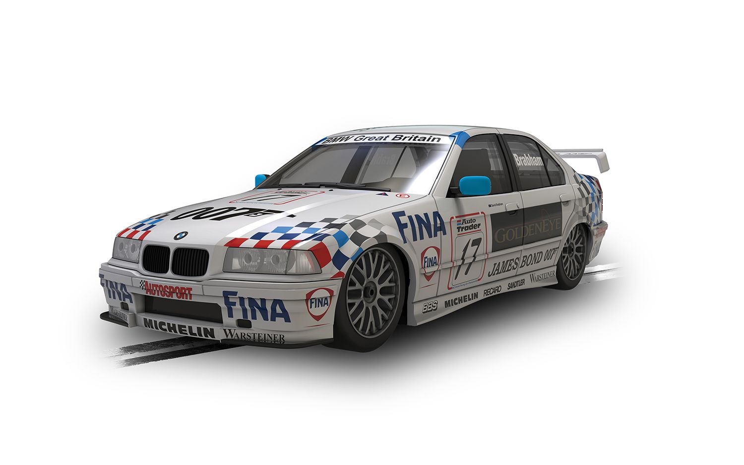 Scalextric 1:32 Scale - 1995 BMW 320i - BTCC 1995 - David Brabham - C4574