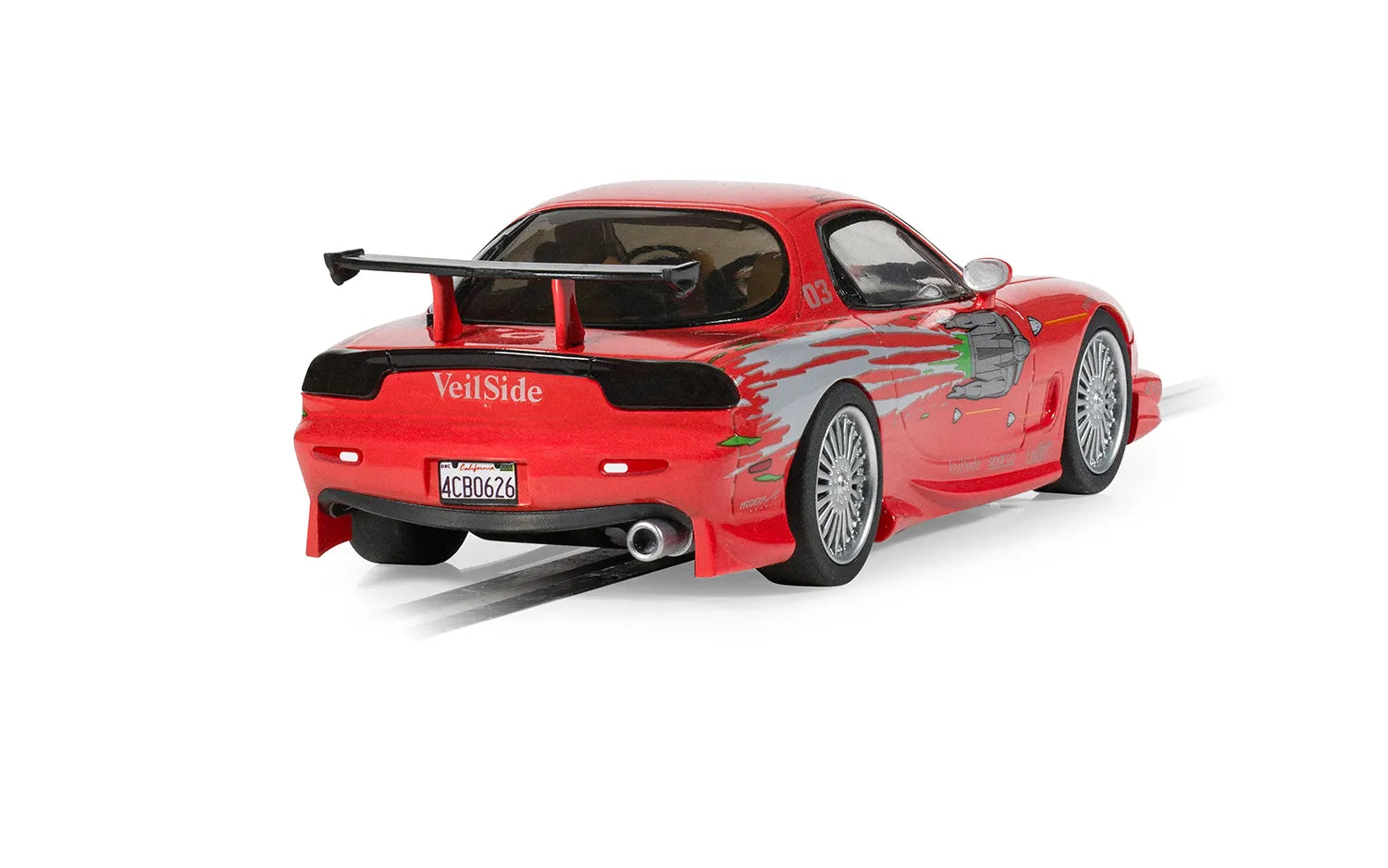 Scalextric 1:32 Scale - Mazda RX7 - The Fast And The Furious, Red - C4592